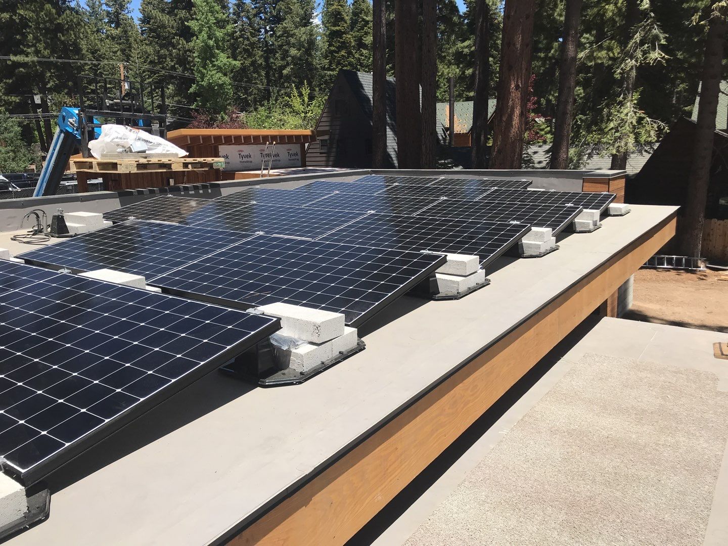 Solar Powering this Home in the Mountains by Byers Enterprises 