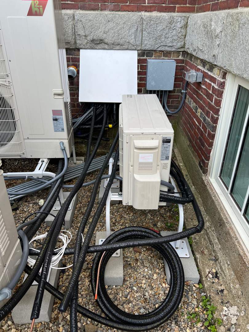 Mitsubishi Hyper Heat System Installation — Marblehead, MA by FAGONE MECHANICAL