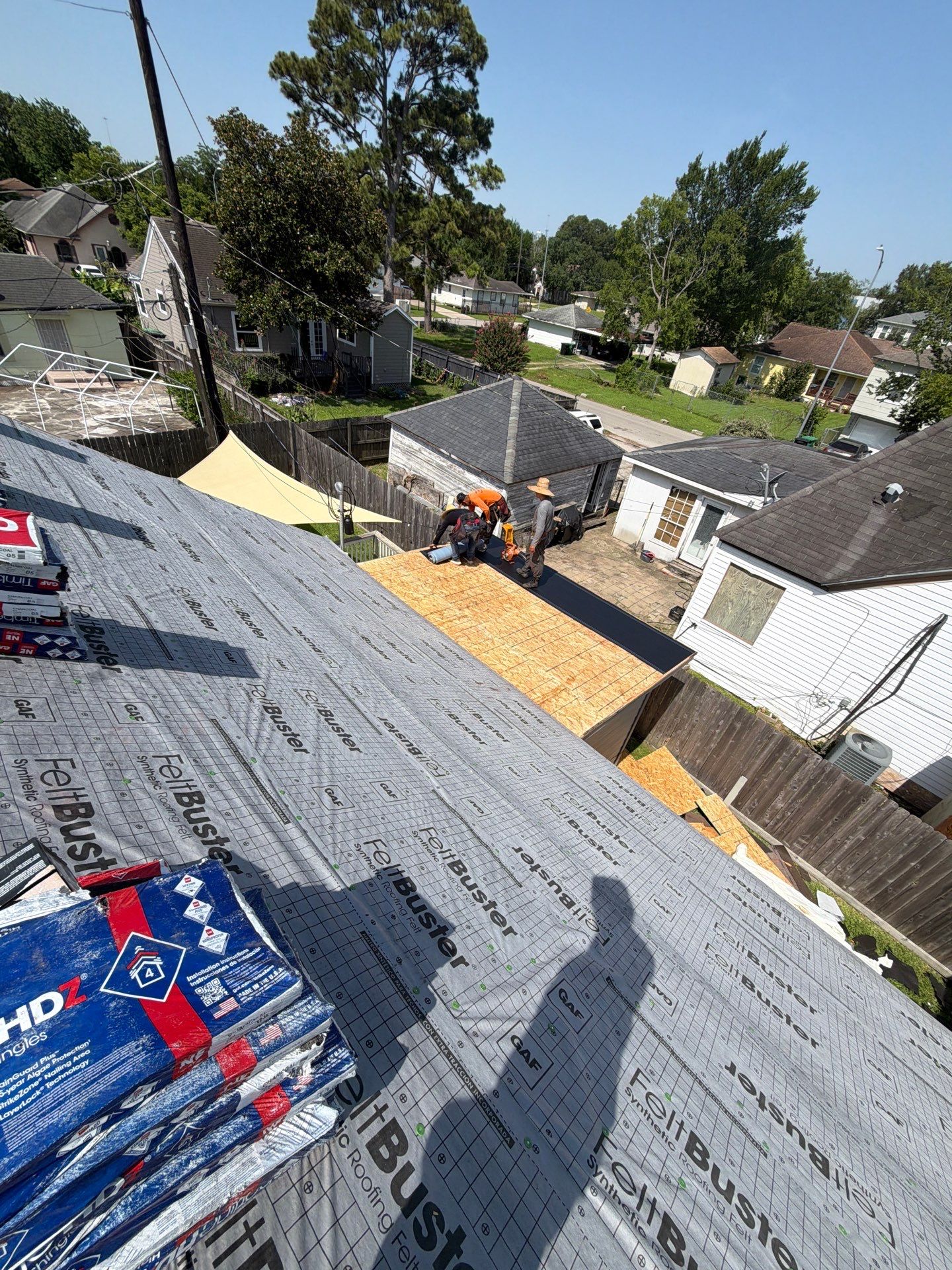 Roof Replacement in Lawndale / Wayside, Houston TX by Roof Repair Company