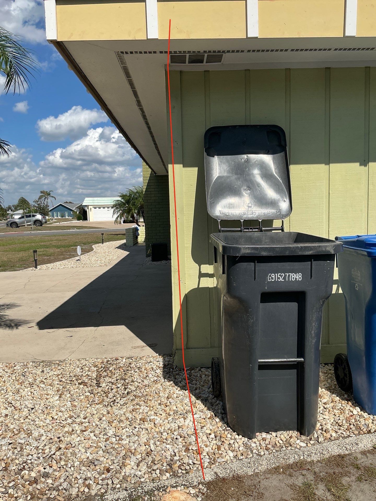 Black 6'' Seamless Gutters K-Style and Black Downspouts in Sun City Center FL by Gutter Professors