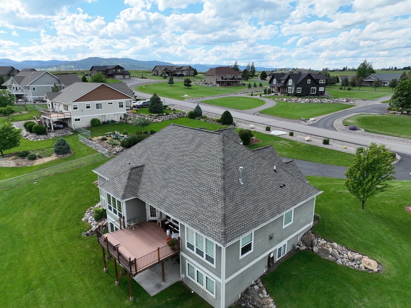 GAF Timberline HDZ - Weathered Wood by Montana Roofing Solutions