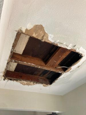 Large Ceiling Drywall Repair
