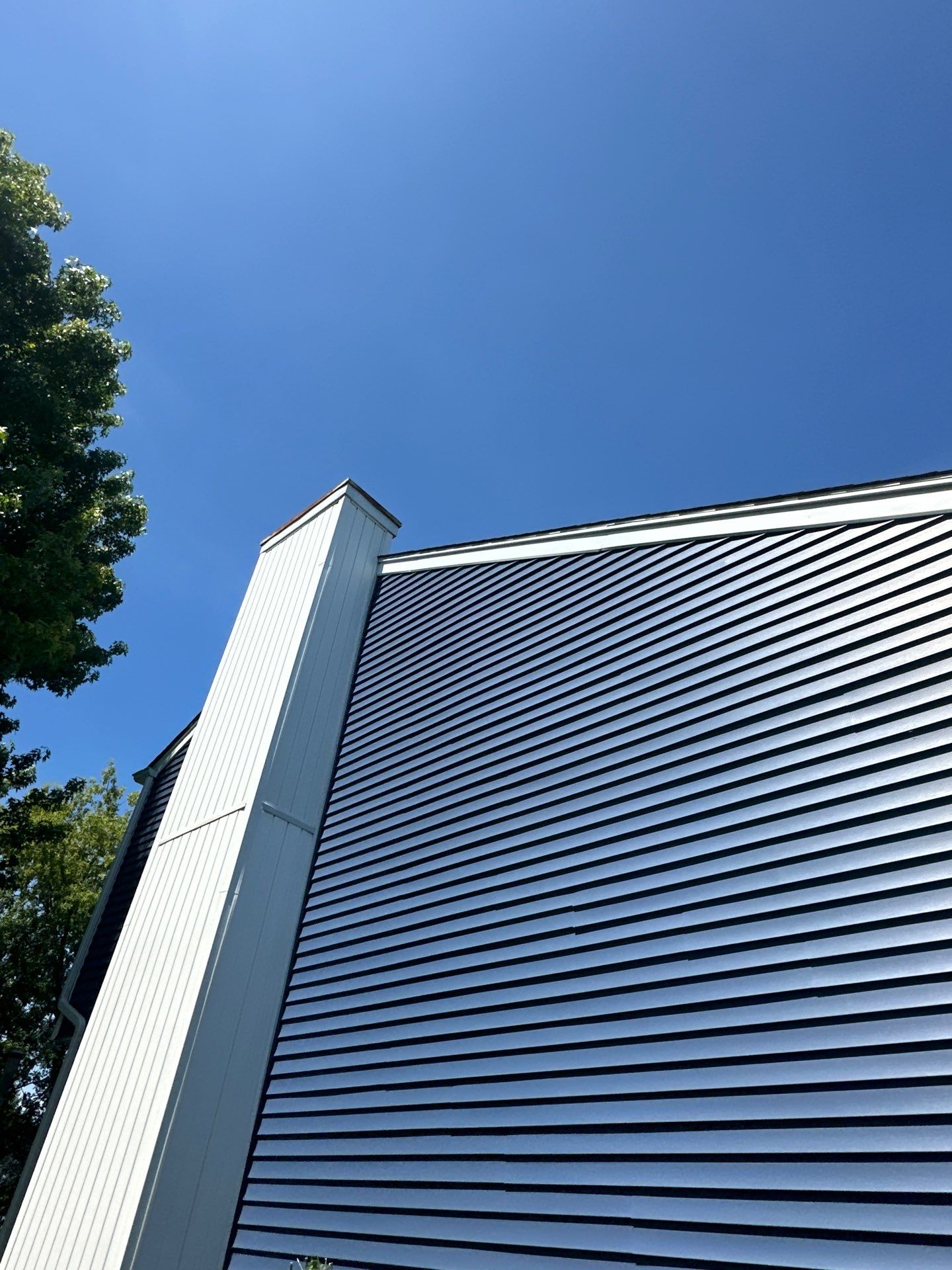 Siding Replacement using Certainteed Restoration Classic D4 Midnight Blue by 180 Contractors