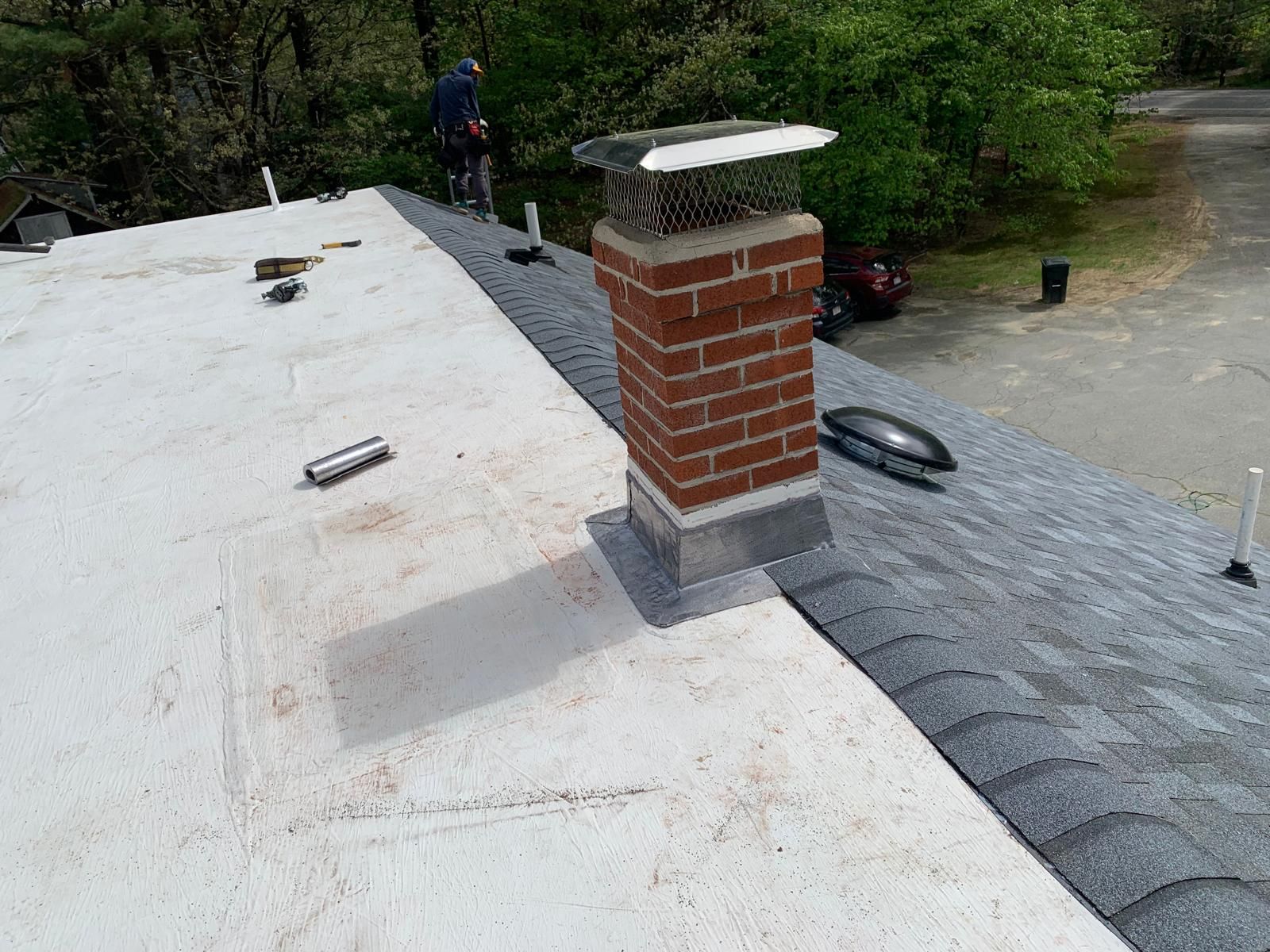 Roof Replacement with Owens Corning Duration Shingles by Mighty Dog Roofing of Greater Middlesex County