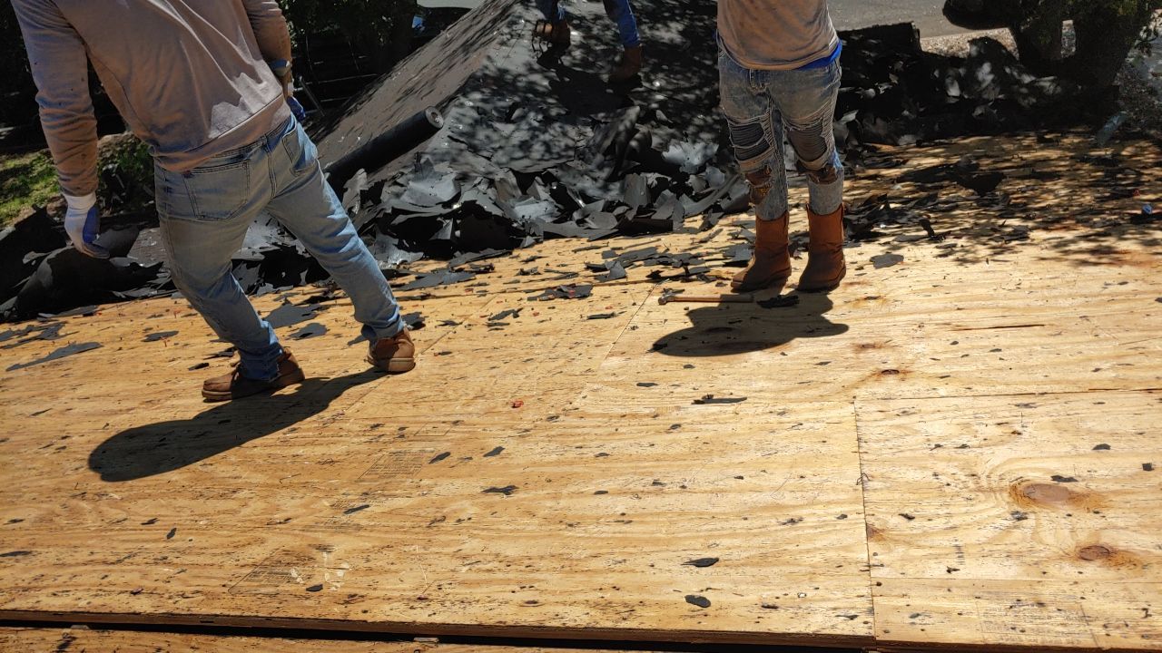 Full Roof Replacement and Hail Damage Restoration in Fredericksburg by Caliber Restoration LLC