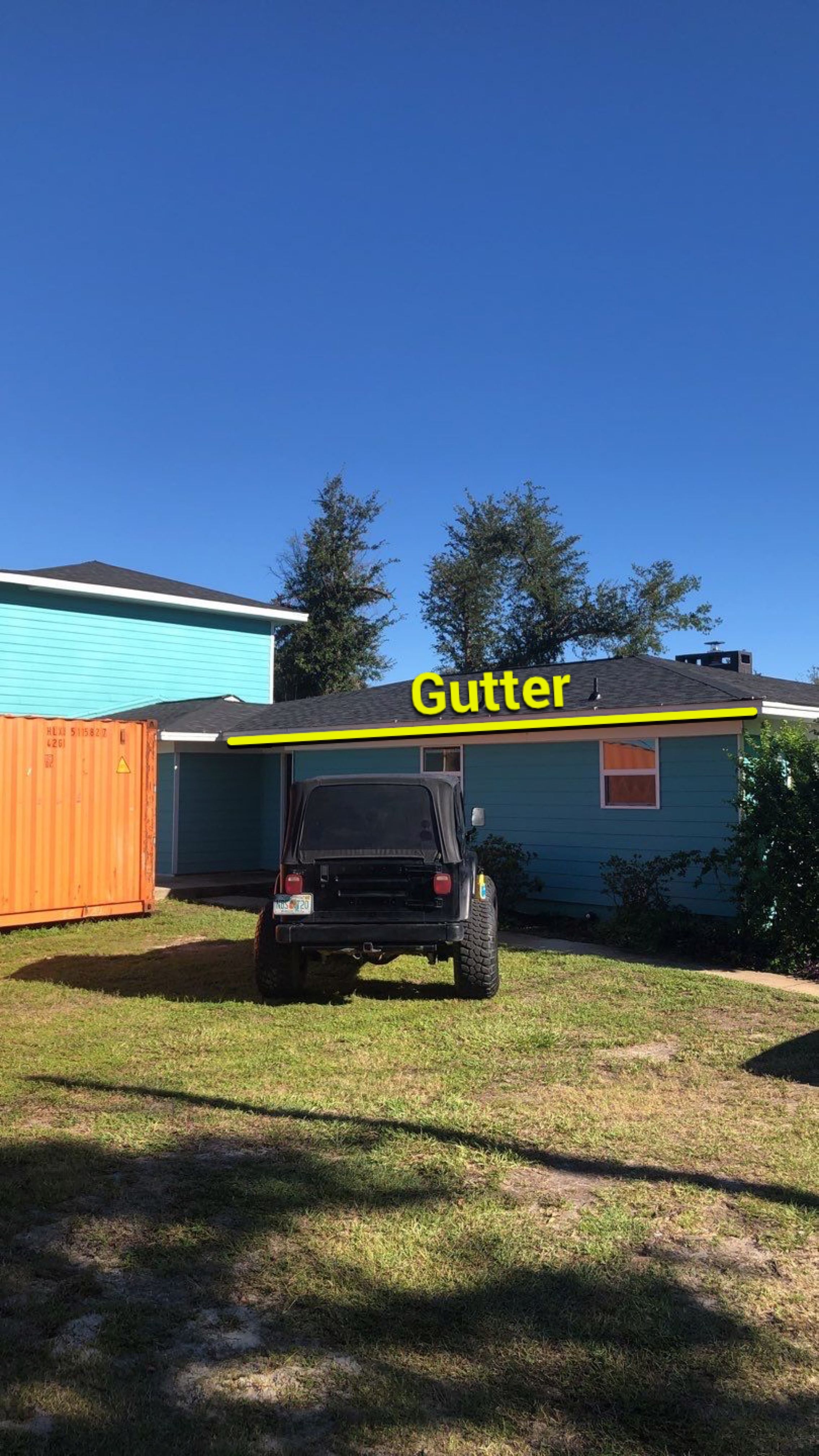 Seamless Gutter Installation using White K-Style Gutters by Gutter Professors