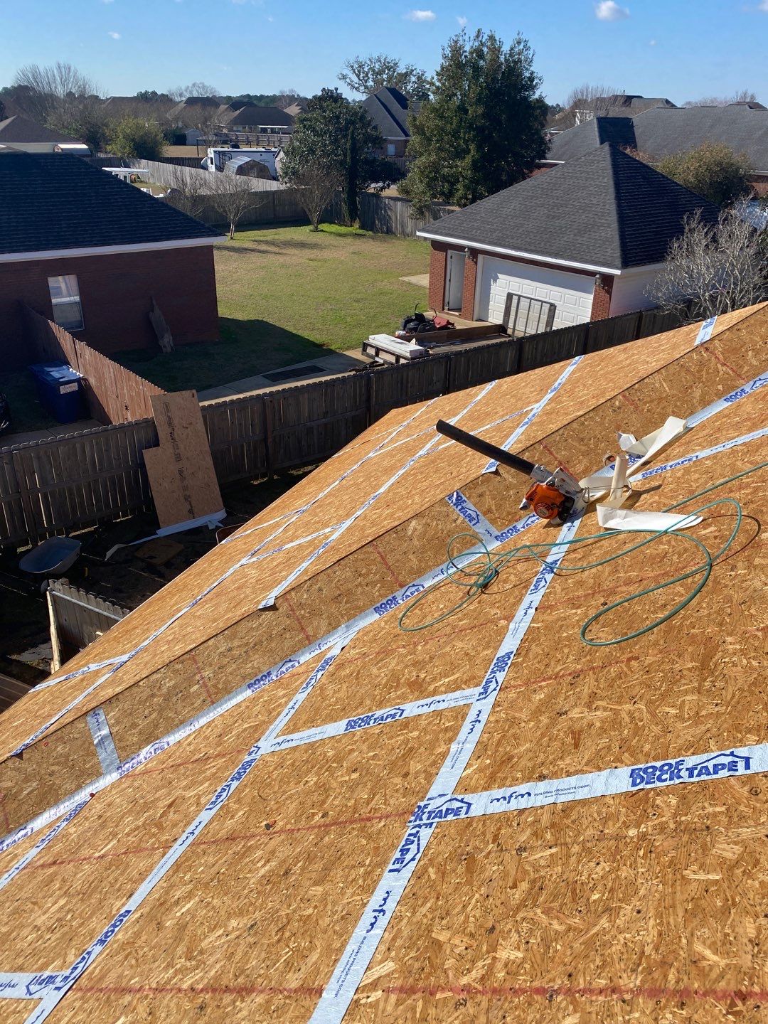 Residential Roofing Installation using Roof Replacement by American Roofing & Construction LLC