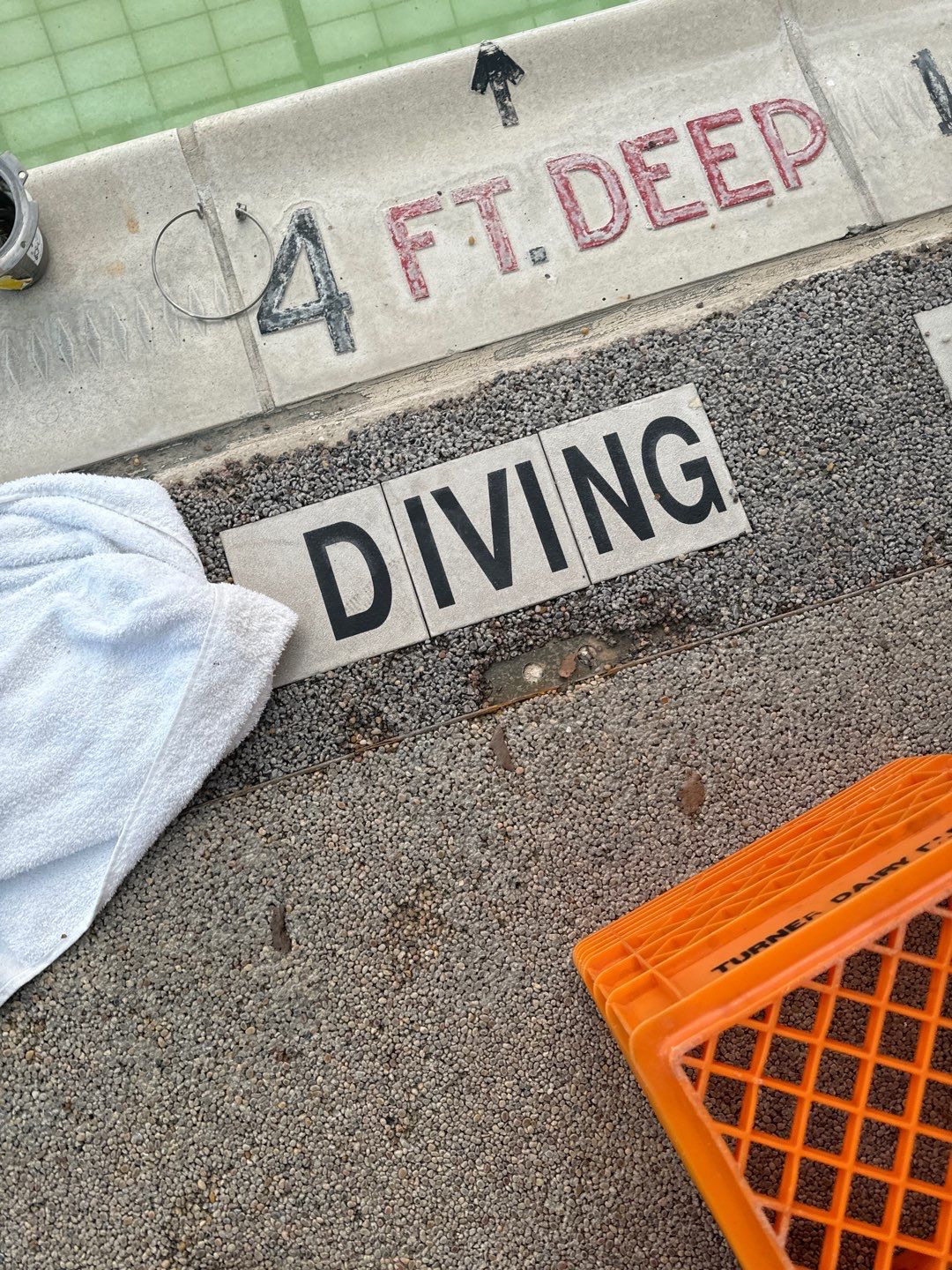 Hotel Pool Deck Project in Cranberry Township by Floors in a Day, Inc