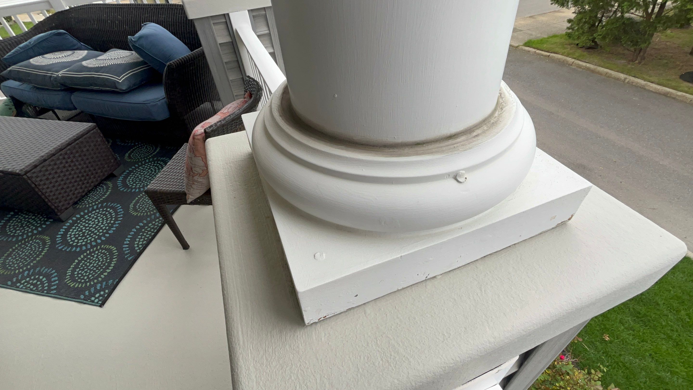 Exterior painting - Columns & Beams Ocean City, NJ by FreshCoat Works LLC