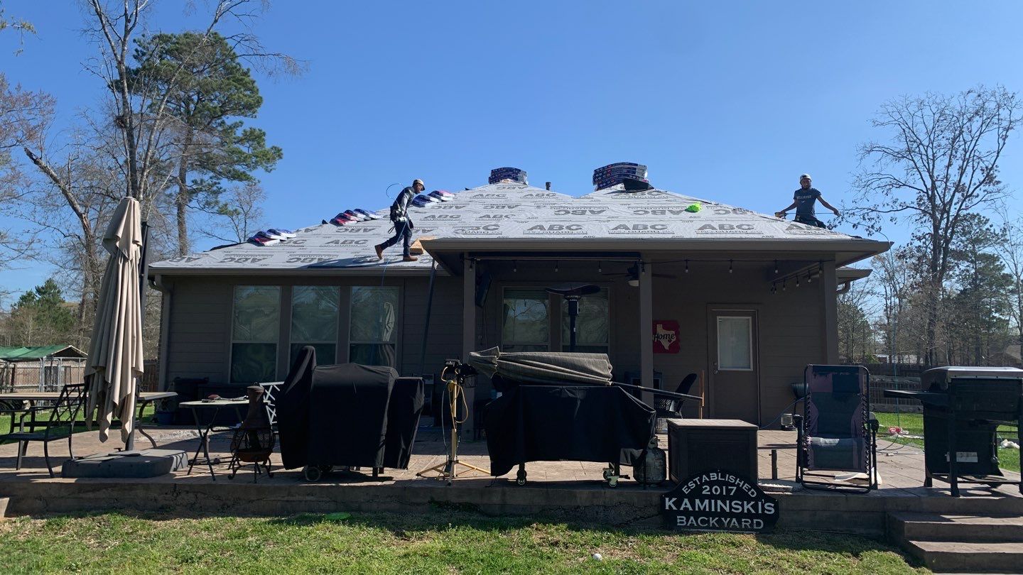 Residential Roof Replacement in Conroe, Tx. by Elite Roofing LLC