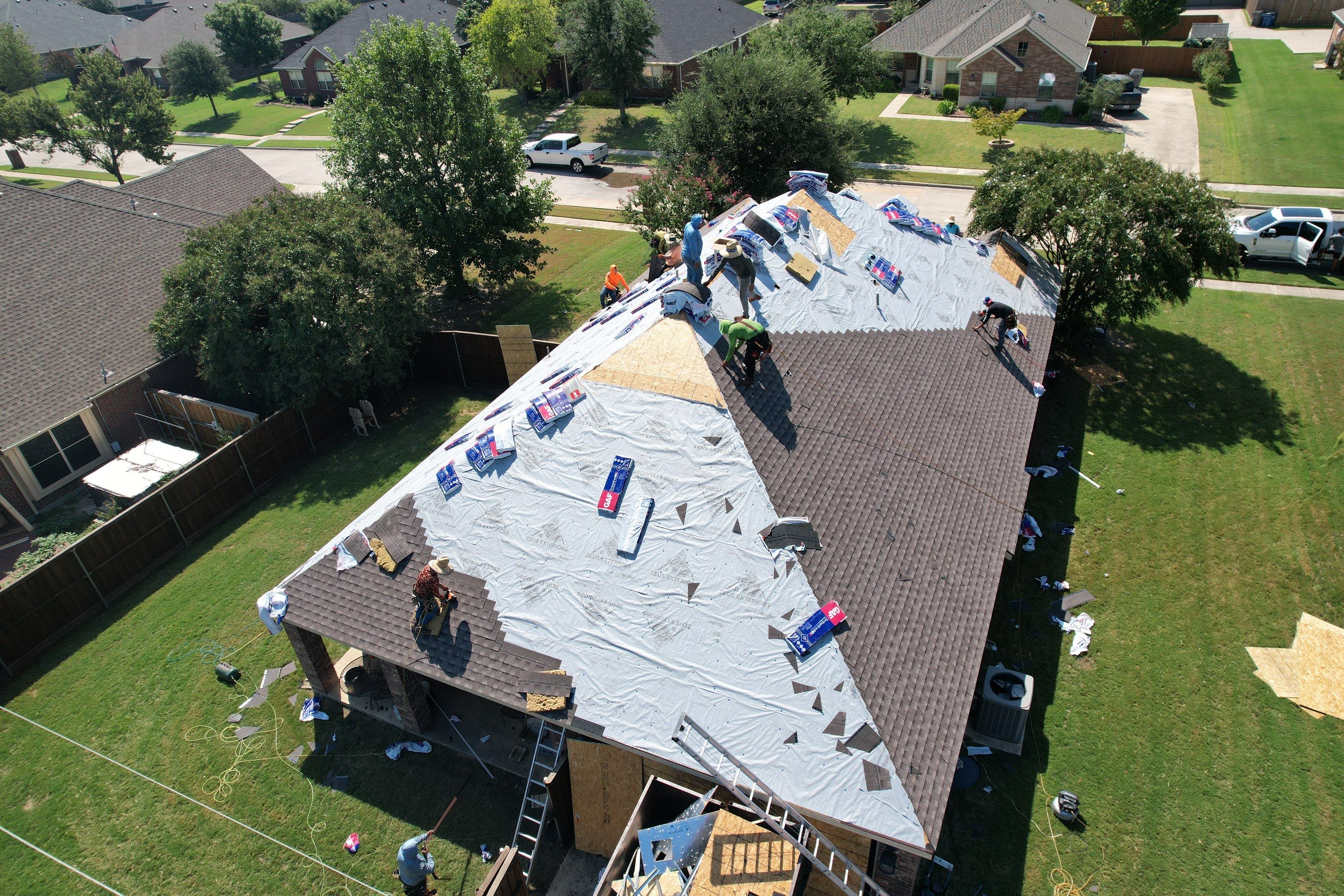 Project in Wylie  by Zeus Exteriors