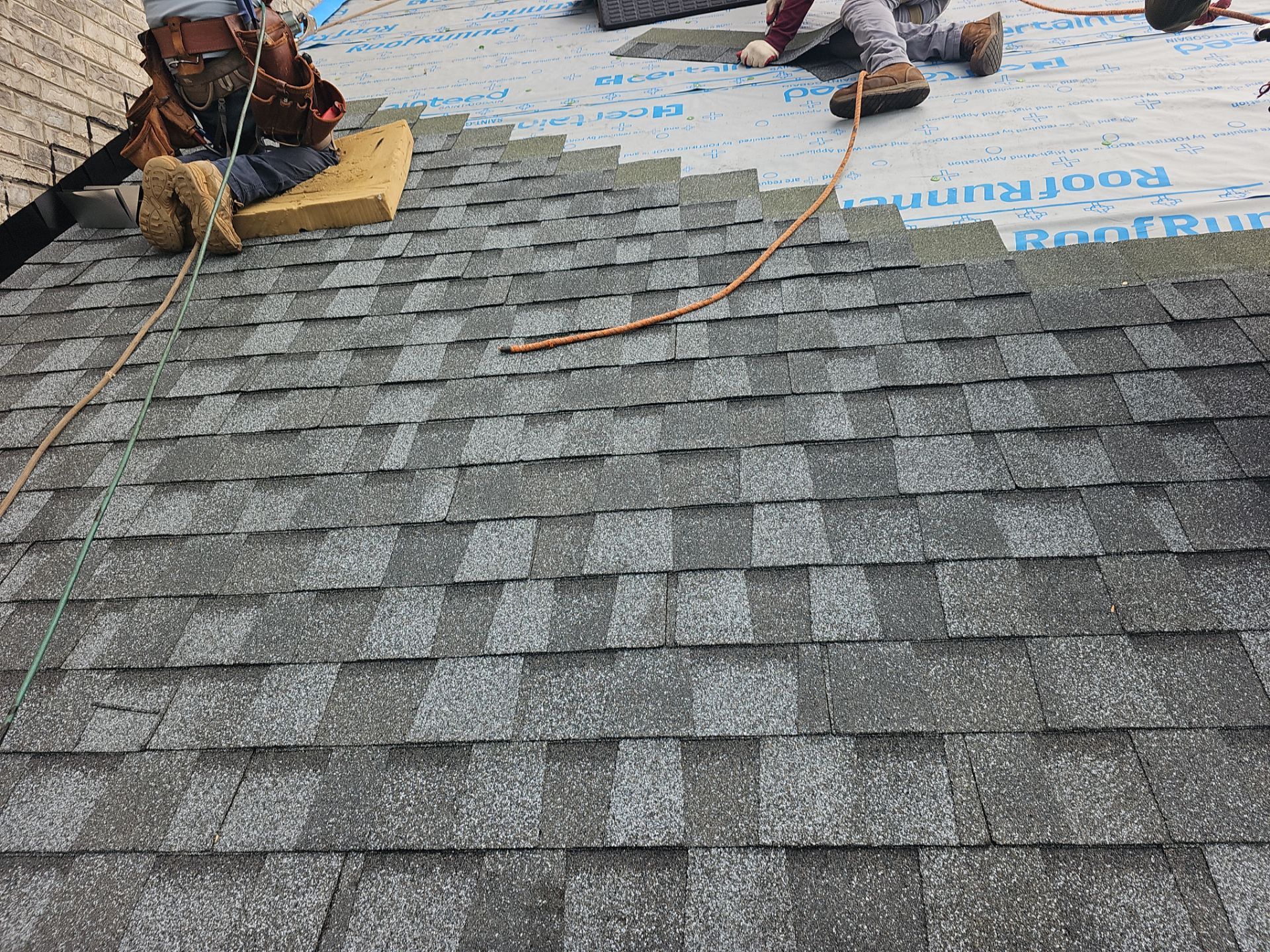 Roof Replacement - Asphalt and EPDM, Soffit, Gutters, Pine  by Winchester Roofing