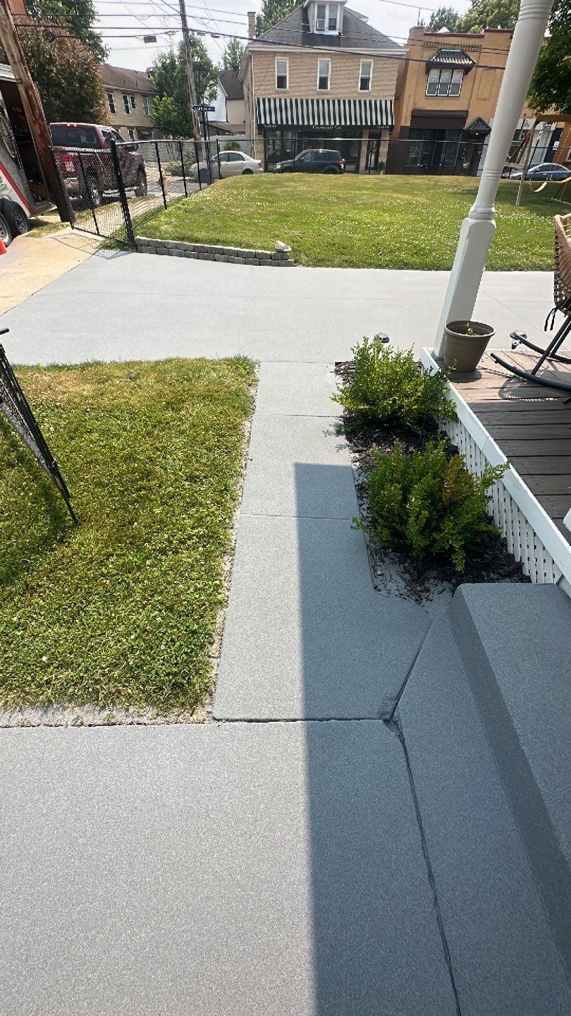 Driveway Project in Pittsburgh by Floors in a Day, Inc