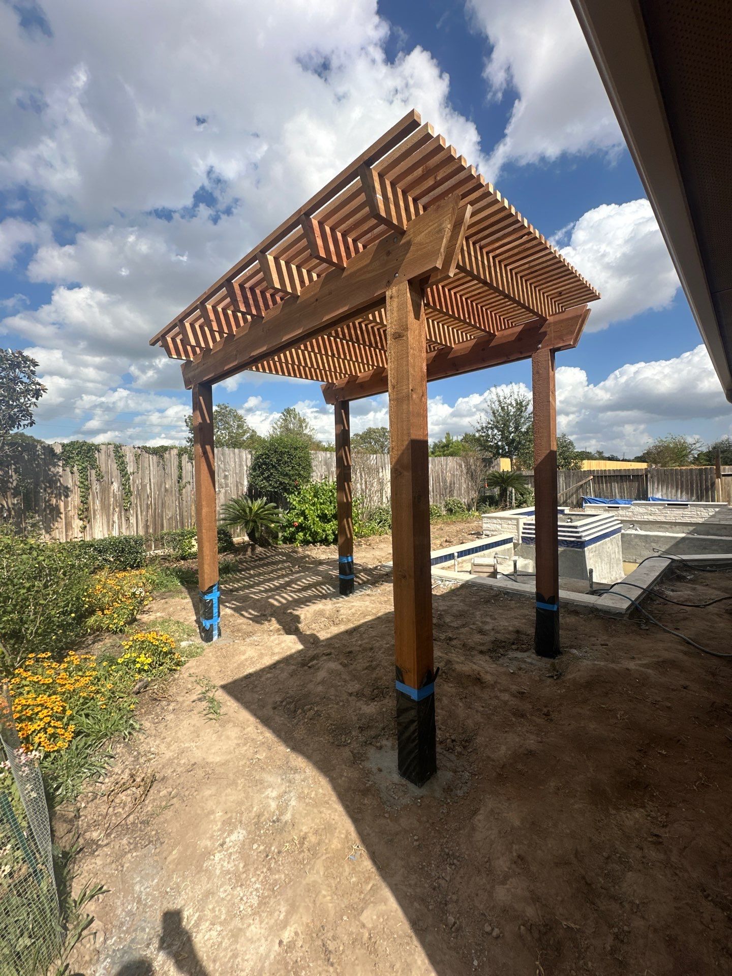 Pergola using Sophalx Crew by SophAlx LLC