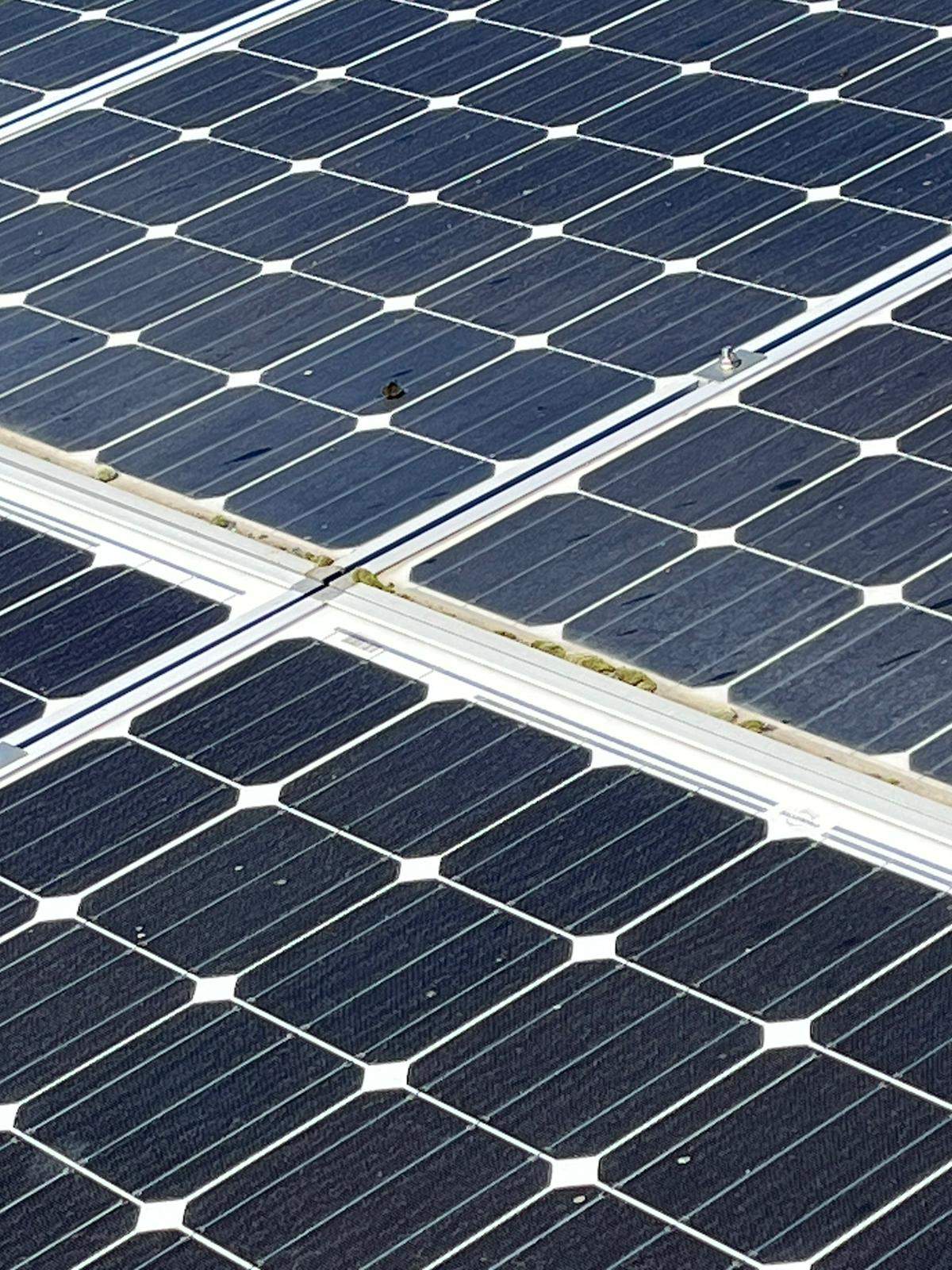 Los Alots Commercial Solar Panel Cleaning by All One Solar Shine