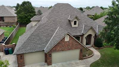GAF Timberline UHDZ Full Storm Restoration - Exterior Paint & Interior Repair - Oklahoma City, OK