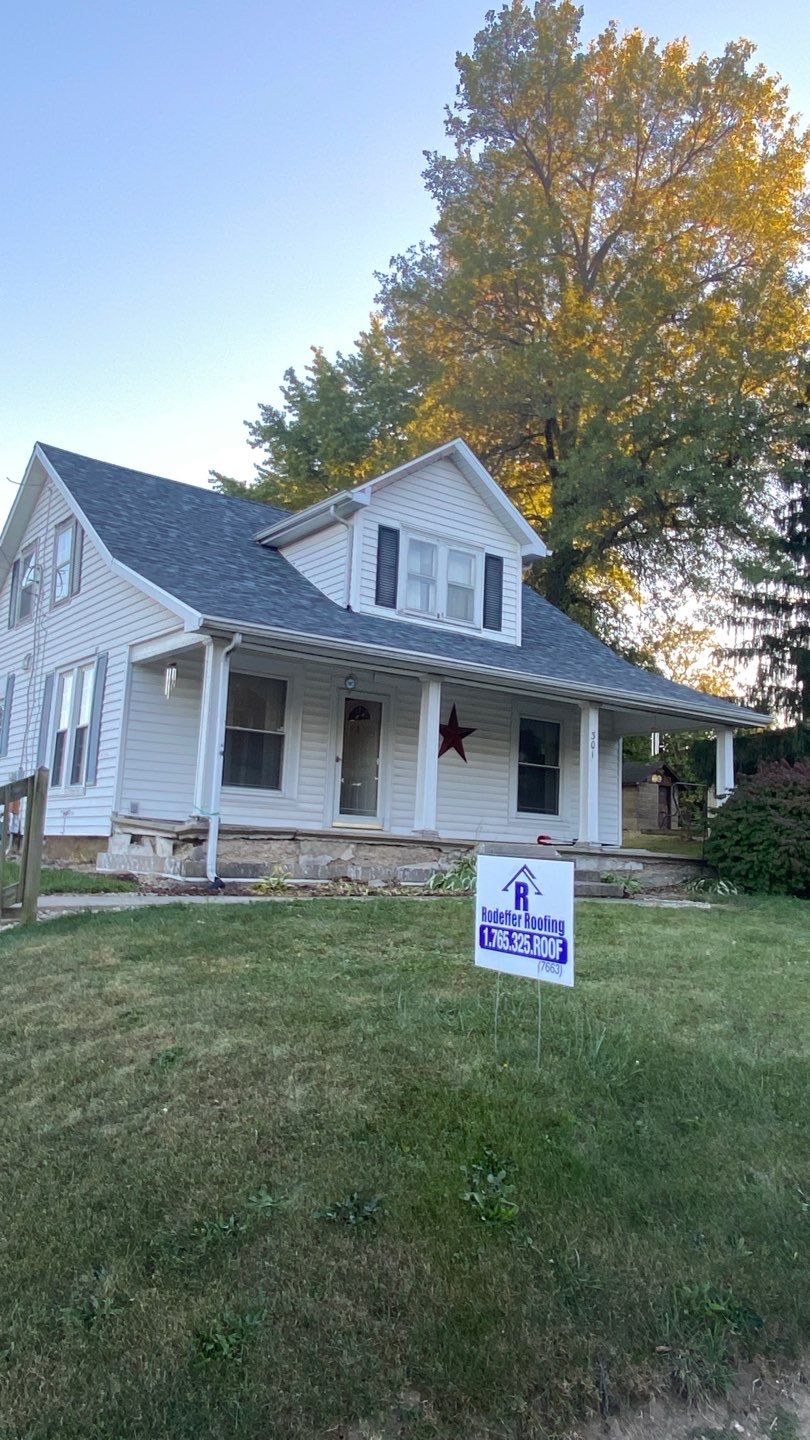 Project in Muncie, IN by Rodeffer Roofing INC