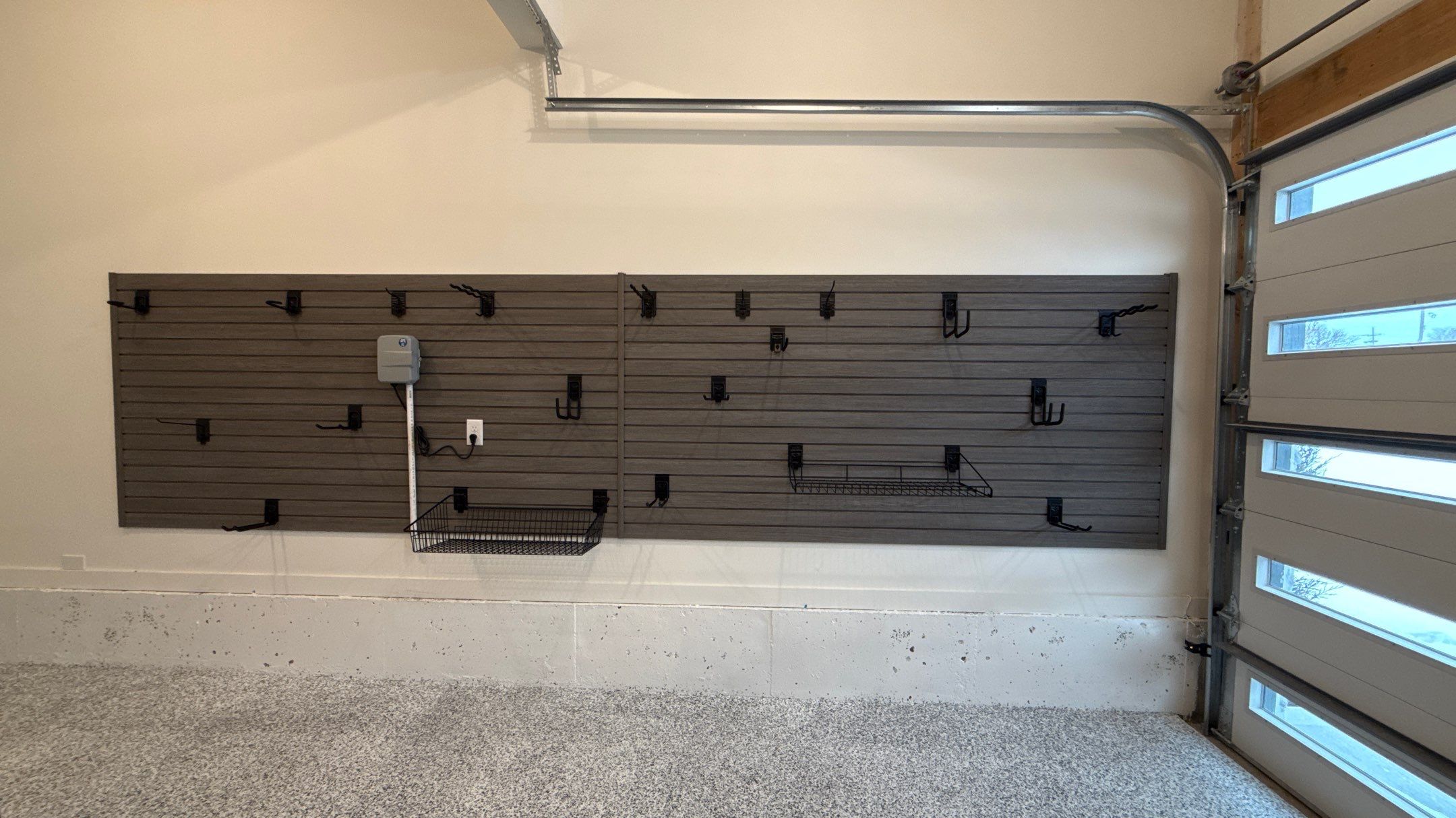 Barnwood Slatwall Has Been A Crowd Favorite  by Banner Garage