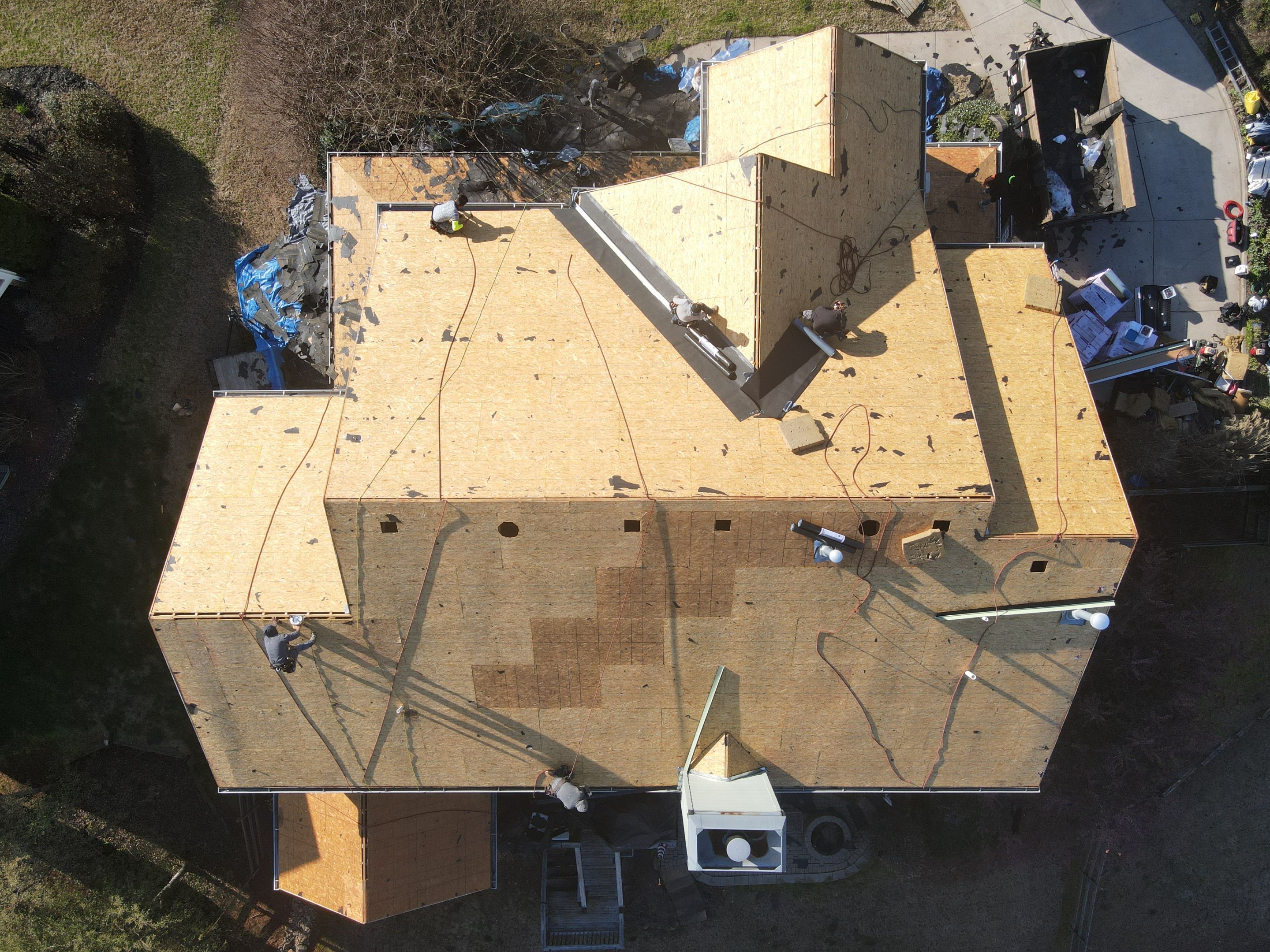 Commercial Roofing Installation using Owens Corning by Inspector Roofing and Restoration