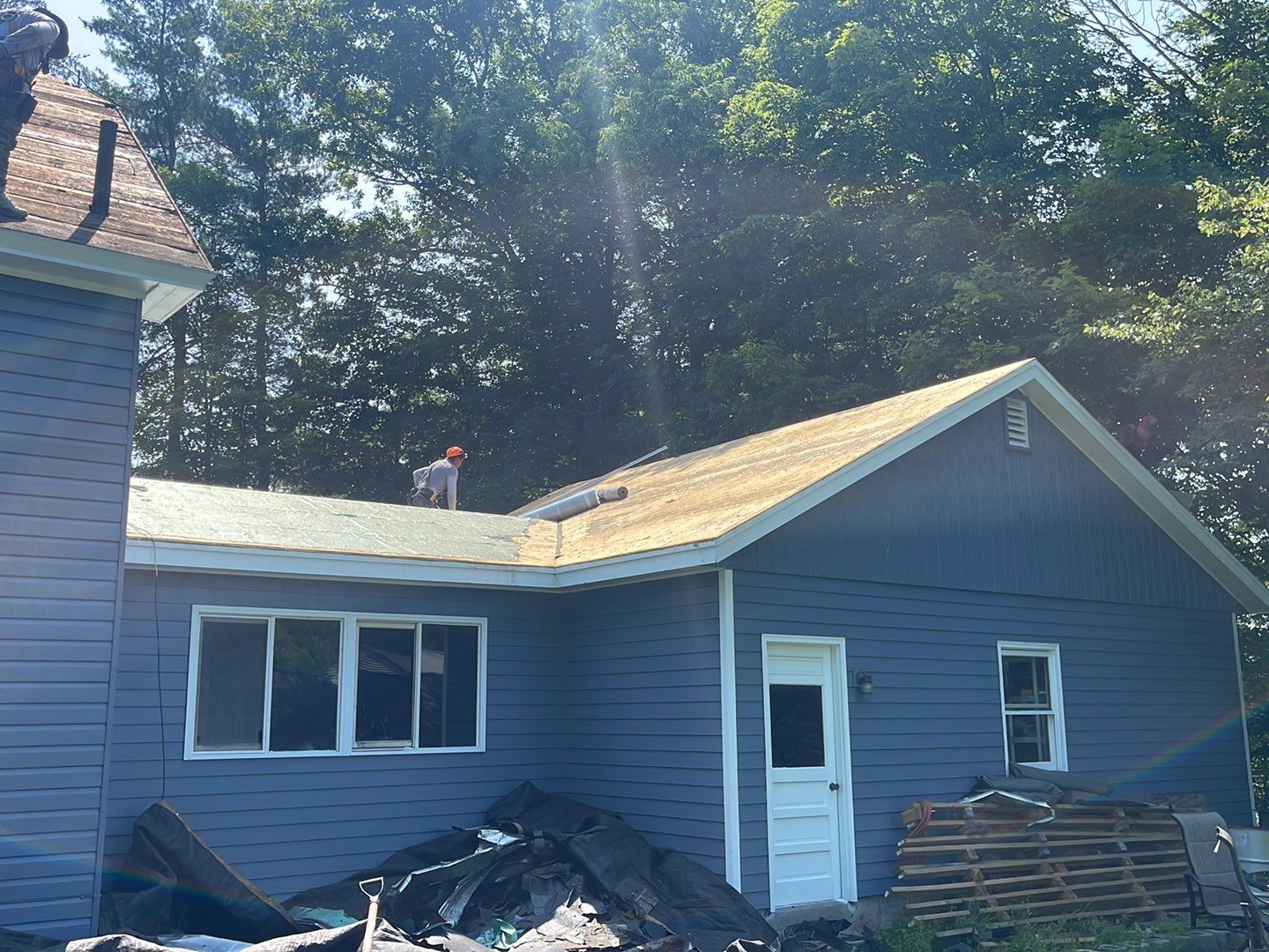 Residential Roofing Installation using GAF Timberline HDZ by Sensible Home Solutions