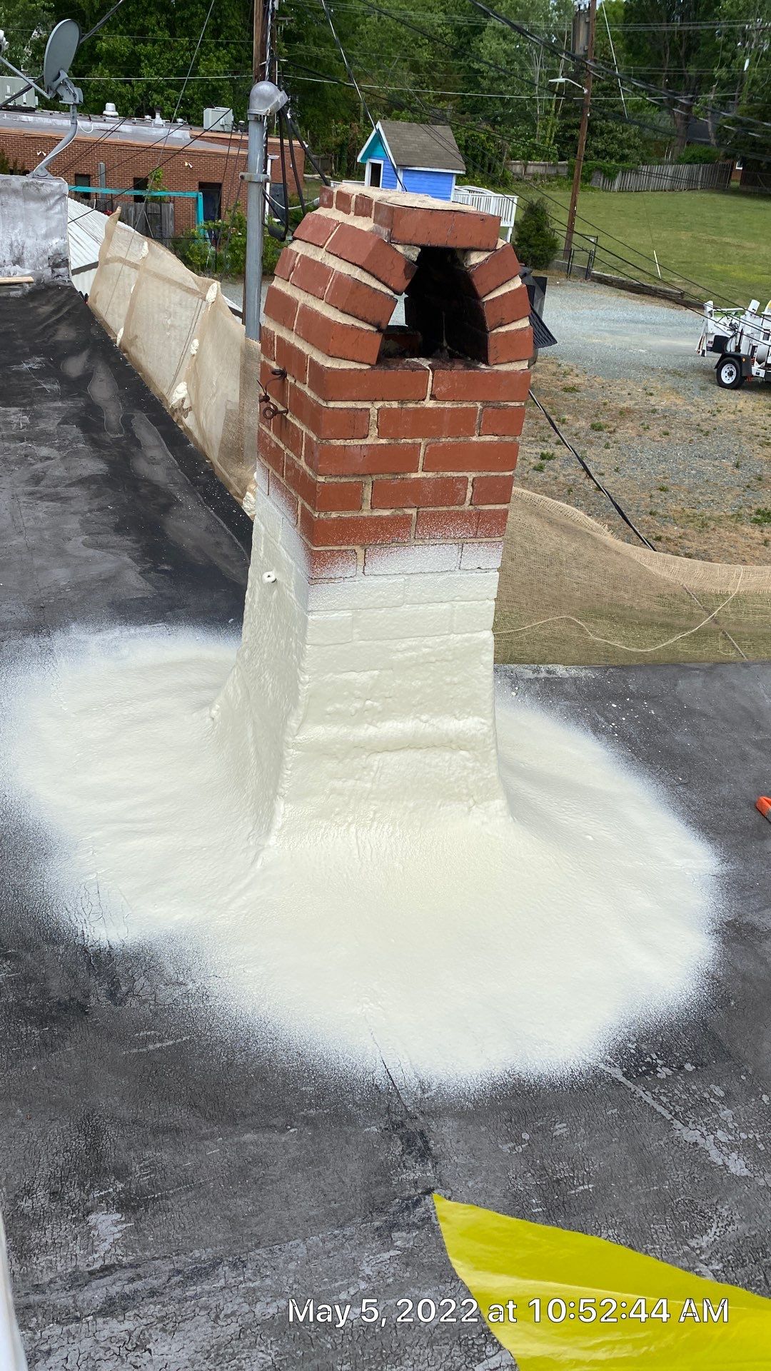 Spray Foam Roof  by Just In Time Roofing and Restoration