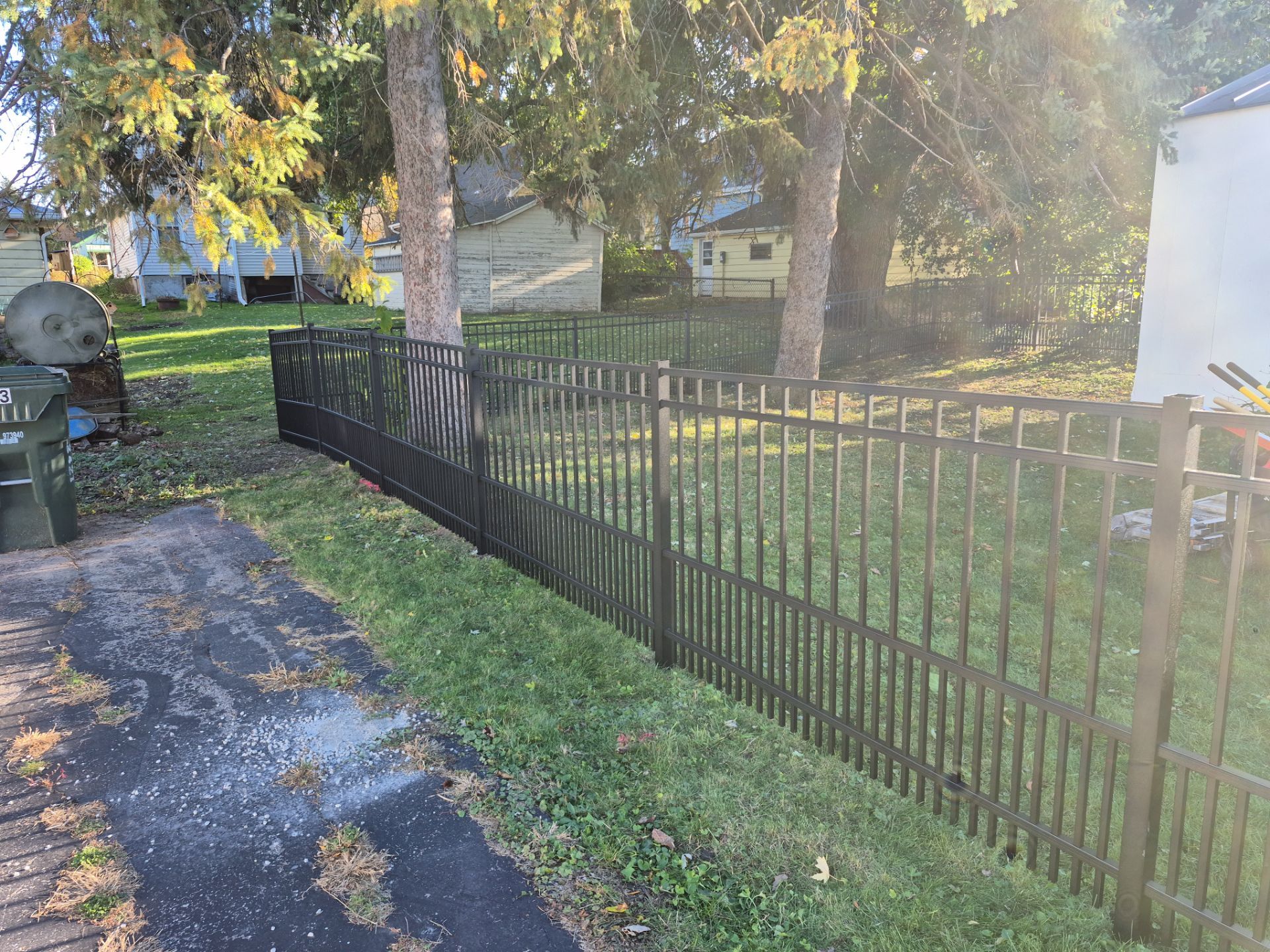 Puppy Panel Aluminum Fence by Madison Fence Company