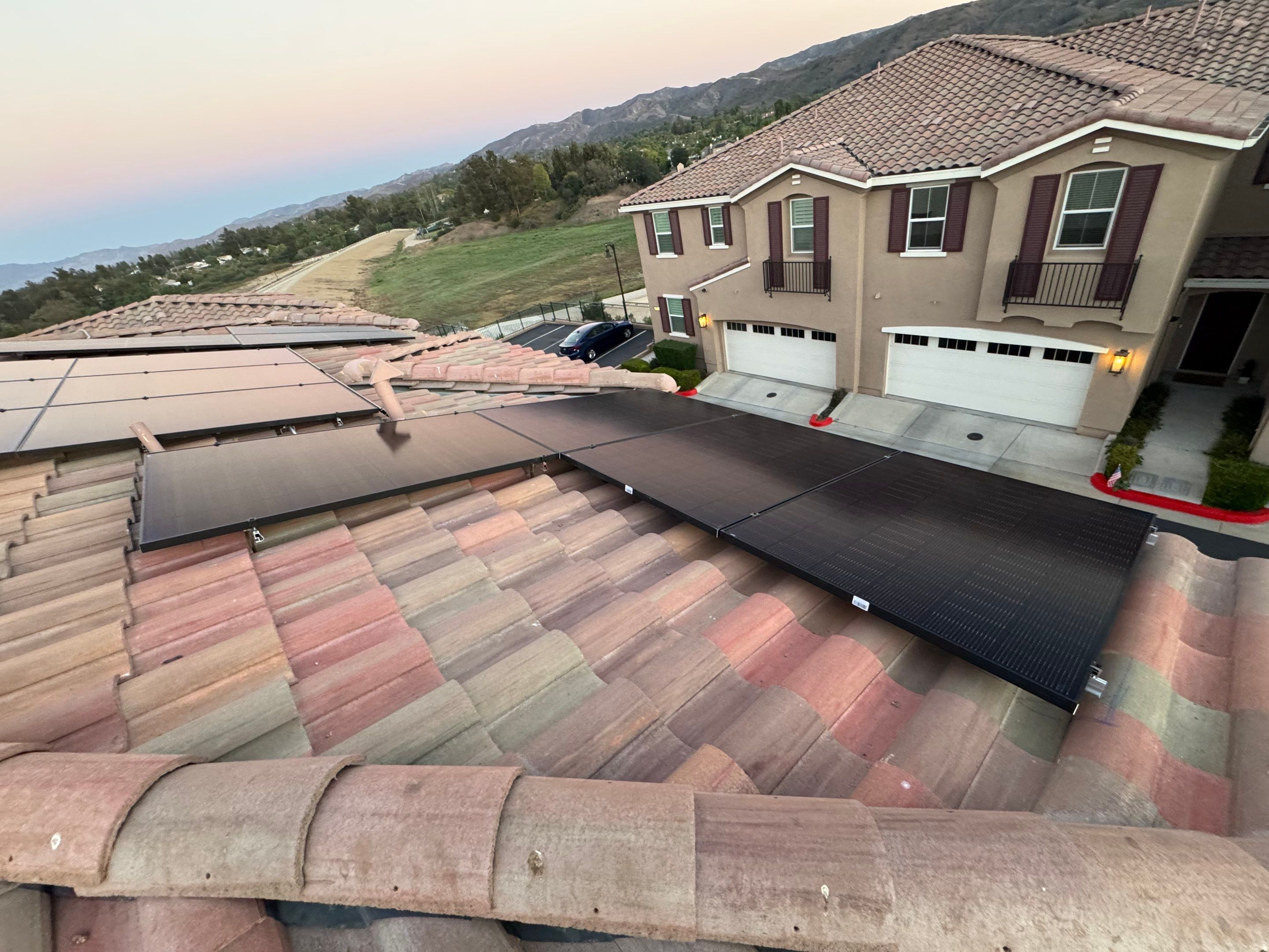 Solar Panel Installation and Enphase IQ Battery Storage in Simi Valley by VIBE SOLAR