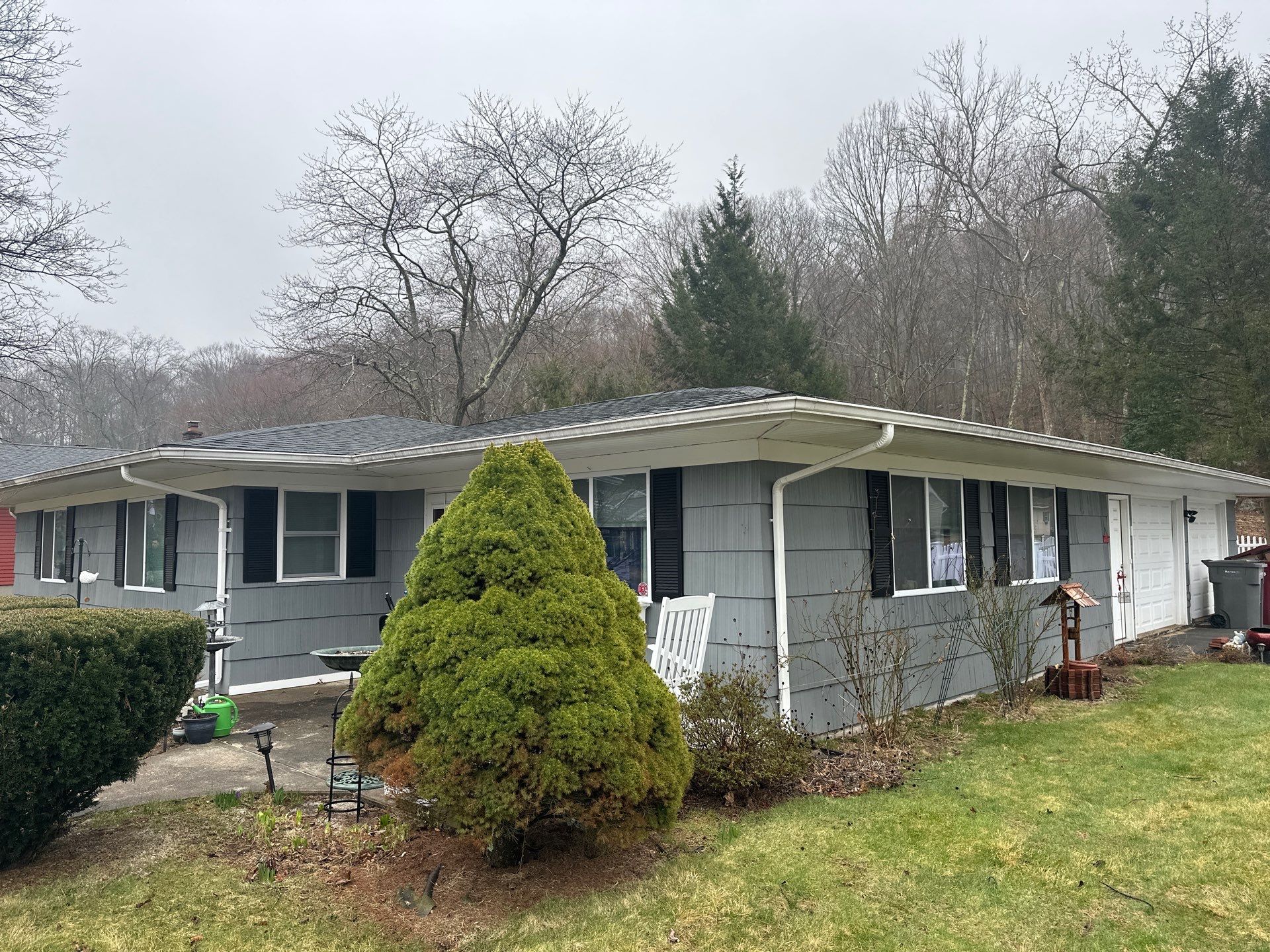 Siding Installation using Certainteed Monogram Vinyl Siding - D4 - Midnight Blue by A Plus Exterior
