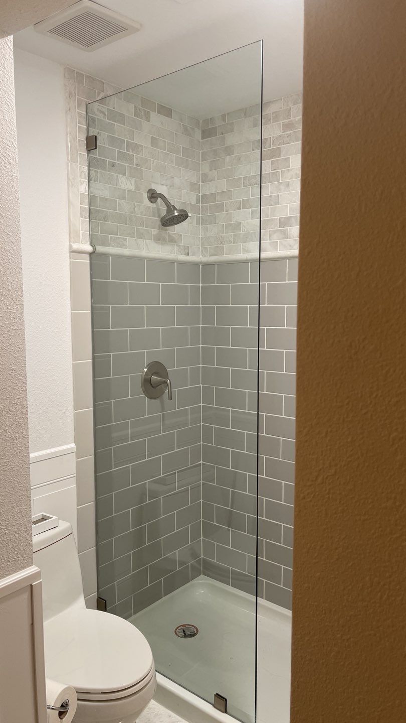 Full Bathroom Remodel by First United Roofing & Construction