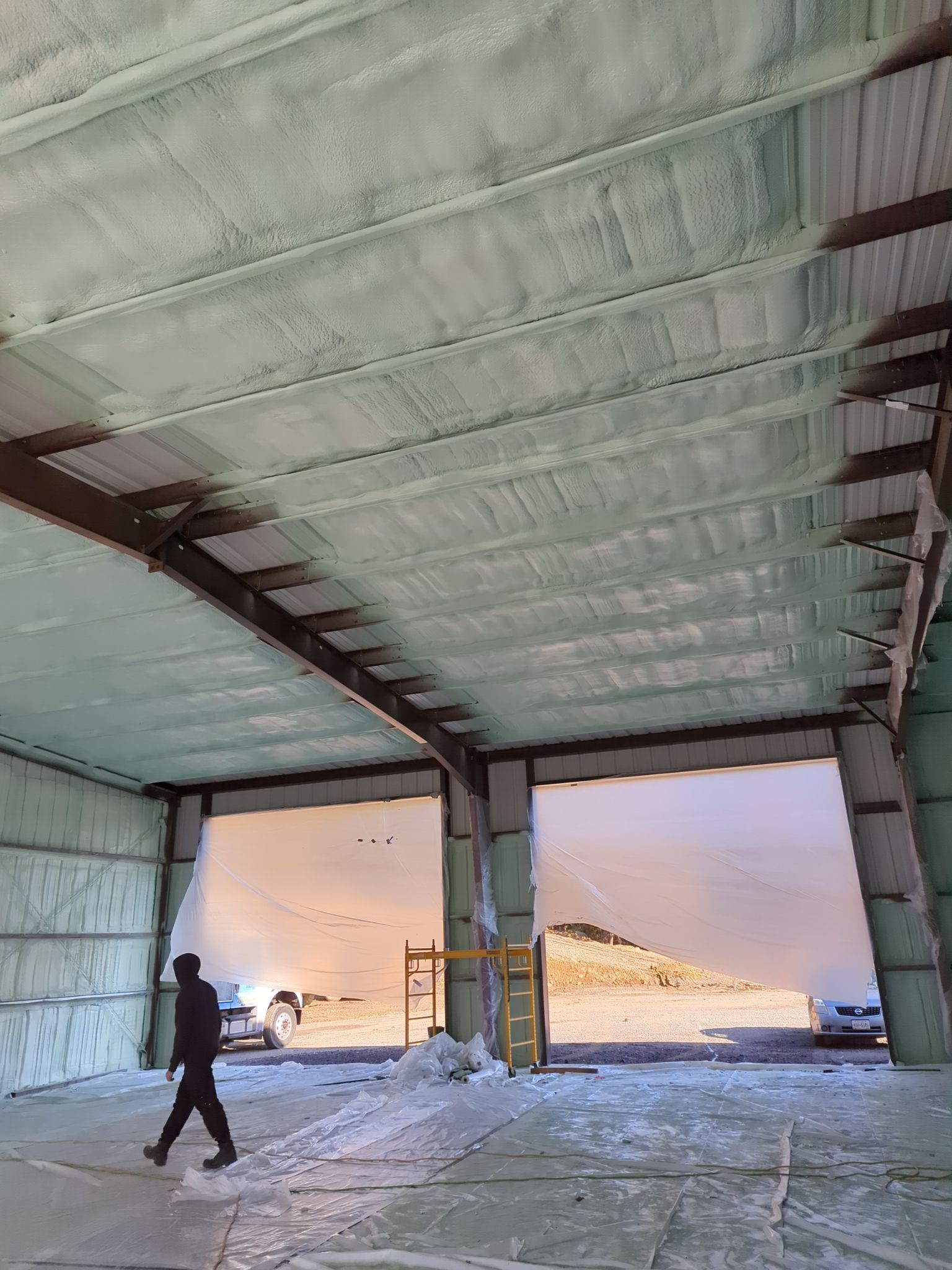 Commercial Building using Closed Cell Spray Foam by NYS Foam & Energy
