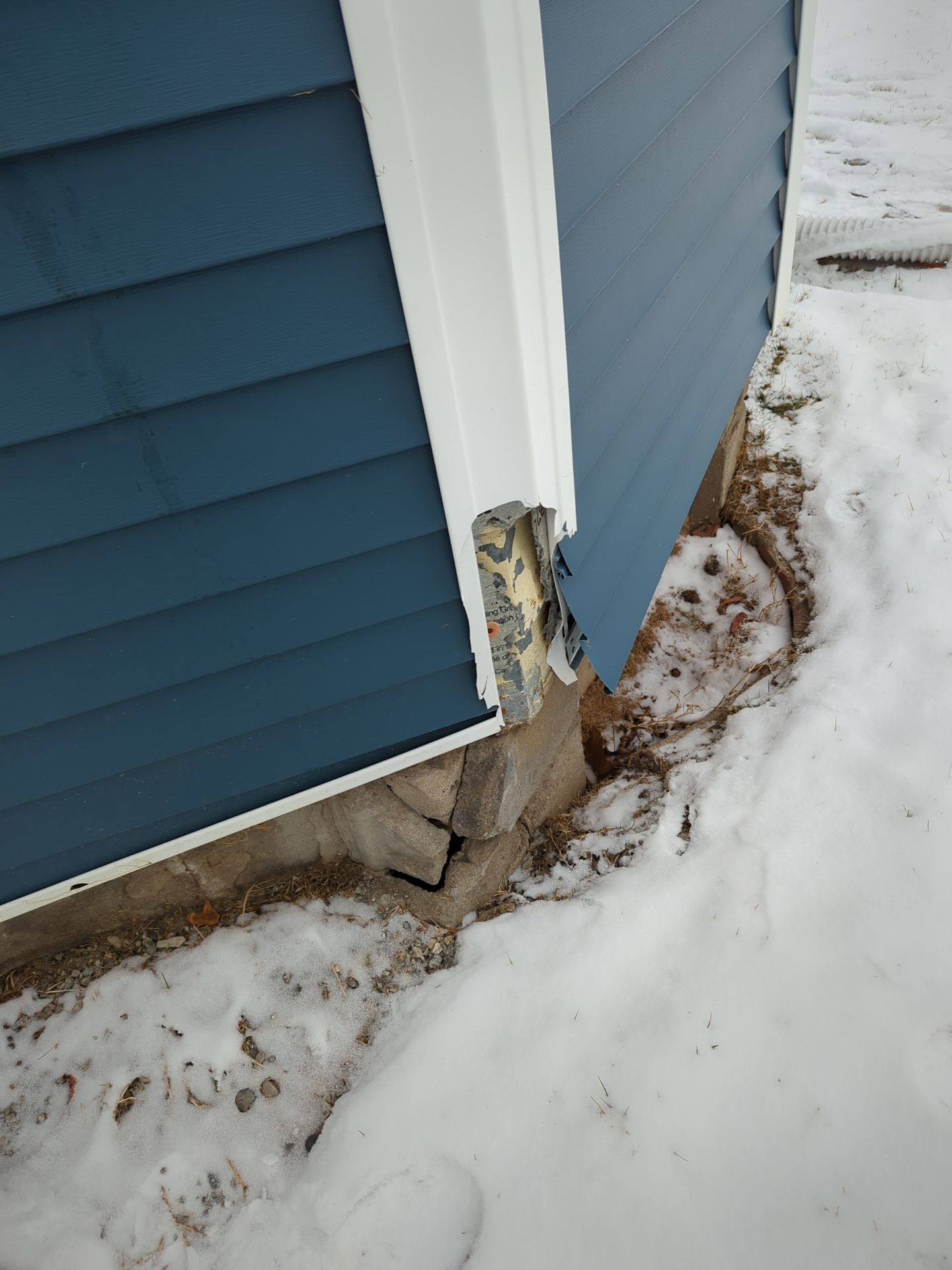 Bowing Wall using Fortress Invisibeams  by ACE Waterproofing & Basement Solutions