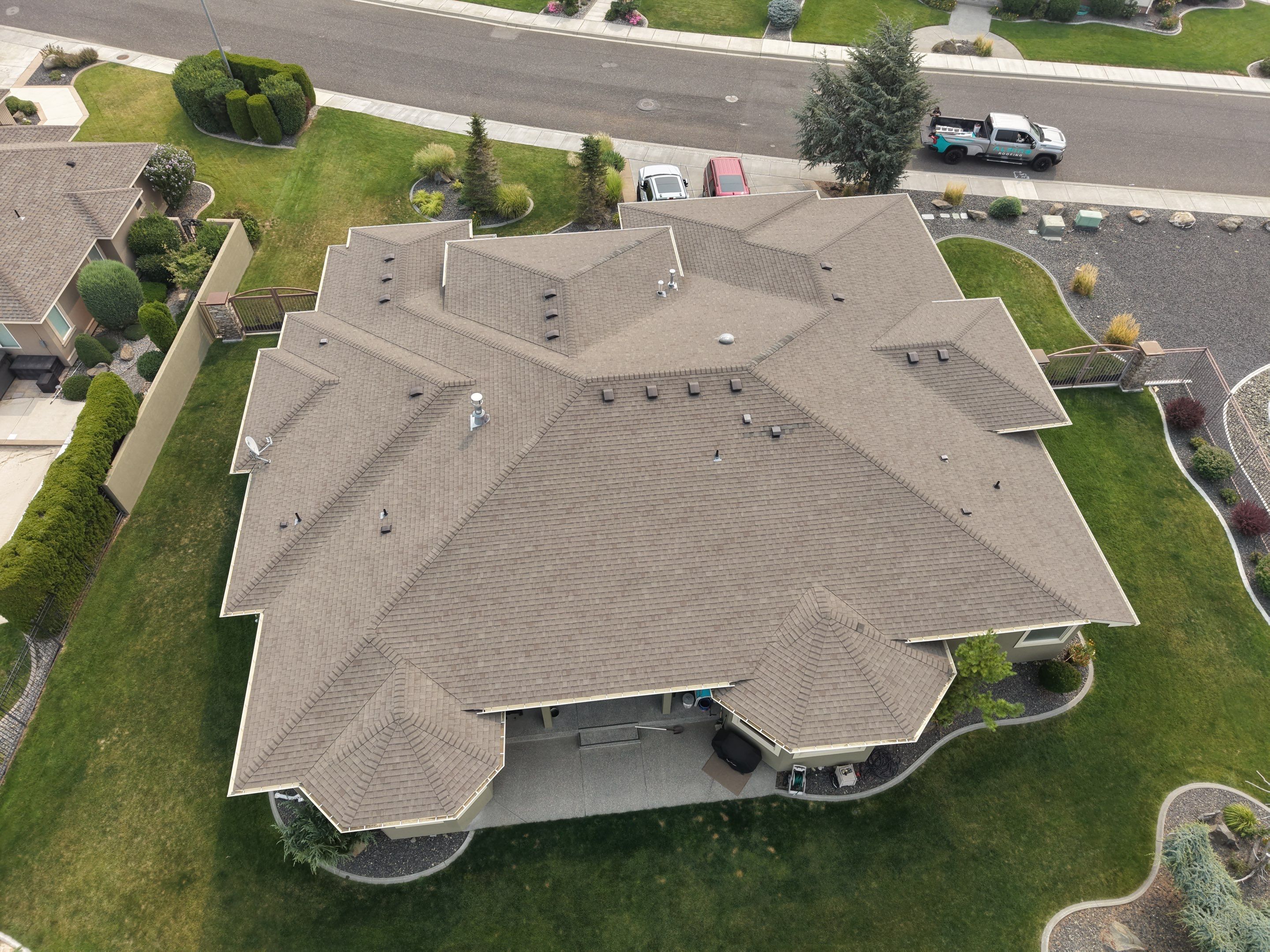 Residential Architectural Shingle Roof Installation and Ventilation Upgrades S Reed St Kennewick, WA 99336 by Alpine Roofing