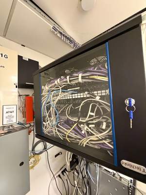 Structured cabling installation by CimaSolutions