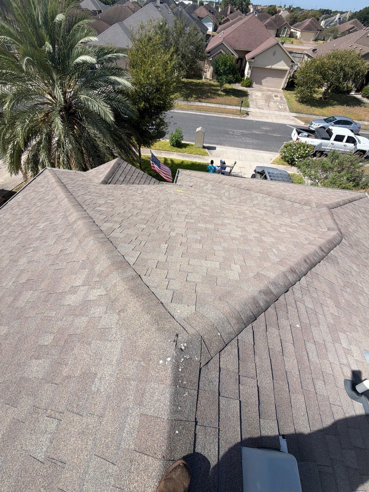 New Roof with better Ventilation  by Bayfront Roofing and Construction