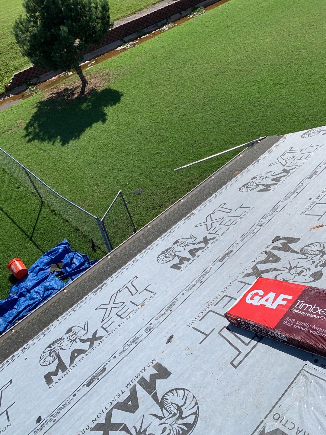 roof replacement in Choctaw by McCann's Roofing and Construction