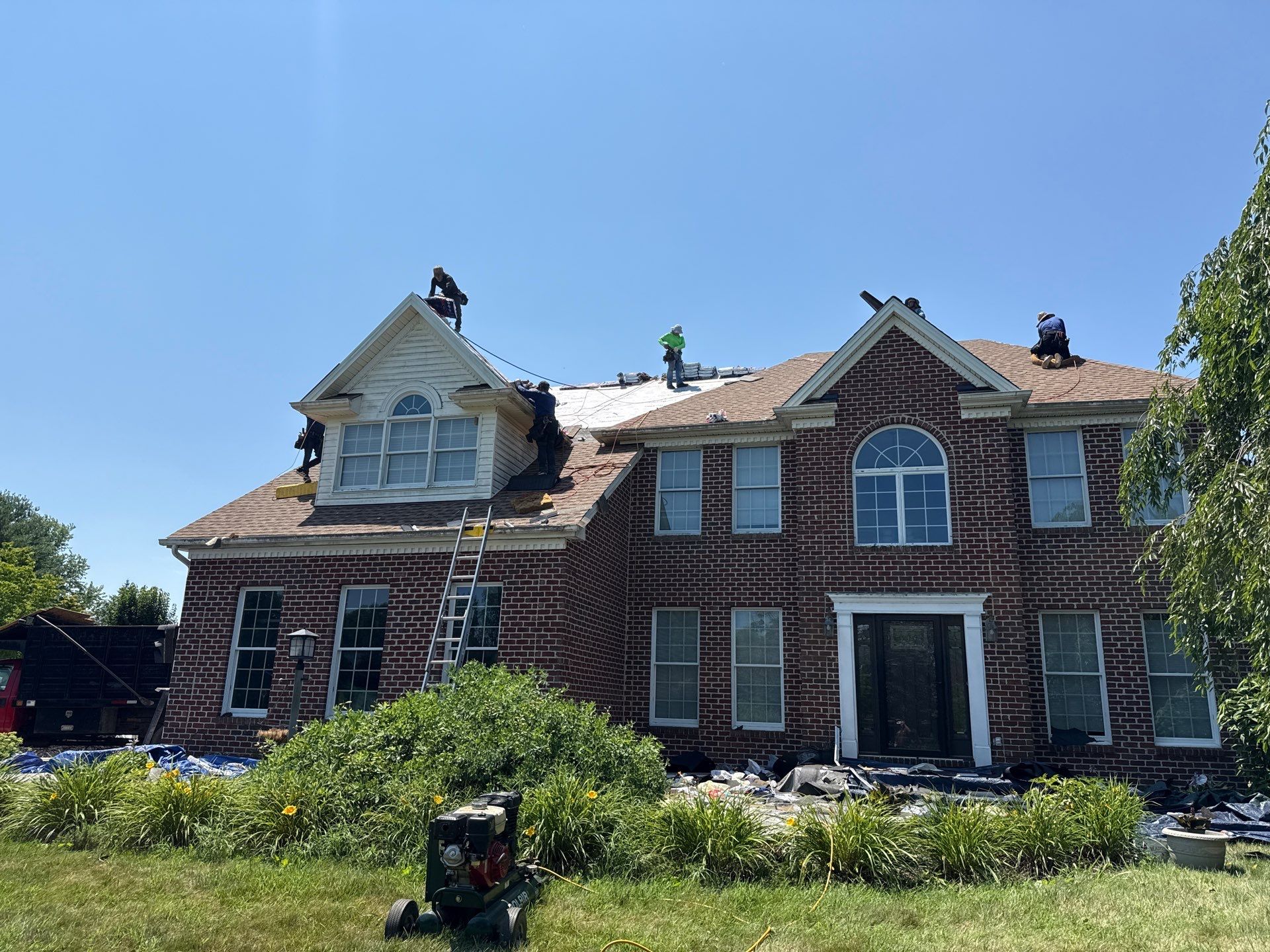 Residential Roofing Installation using GAF Timberline HDZ by Matter Roofing & Construction
