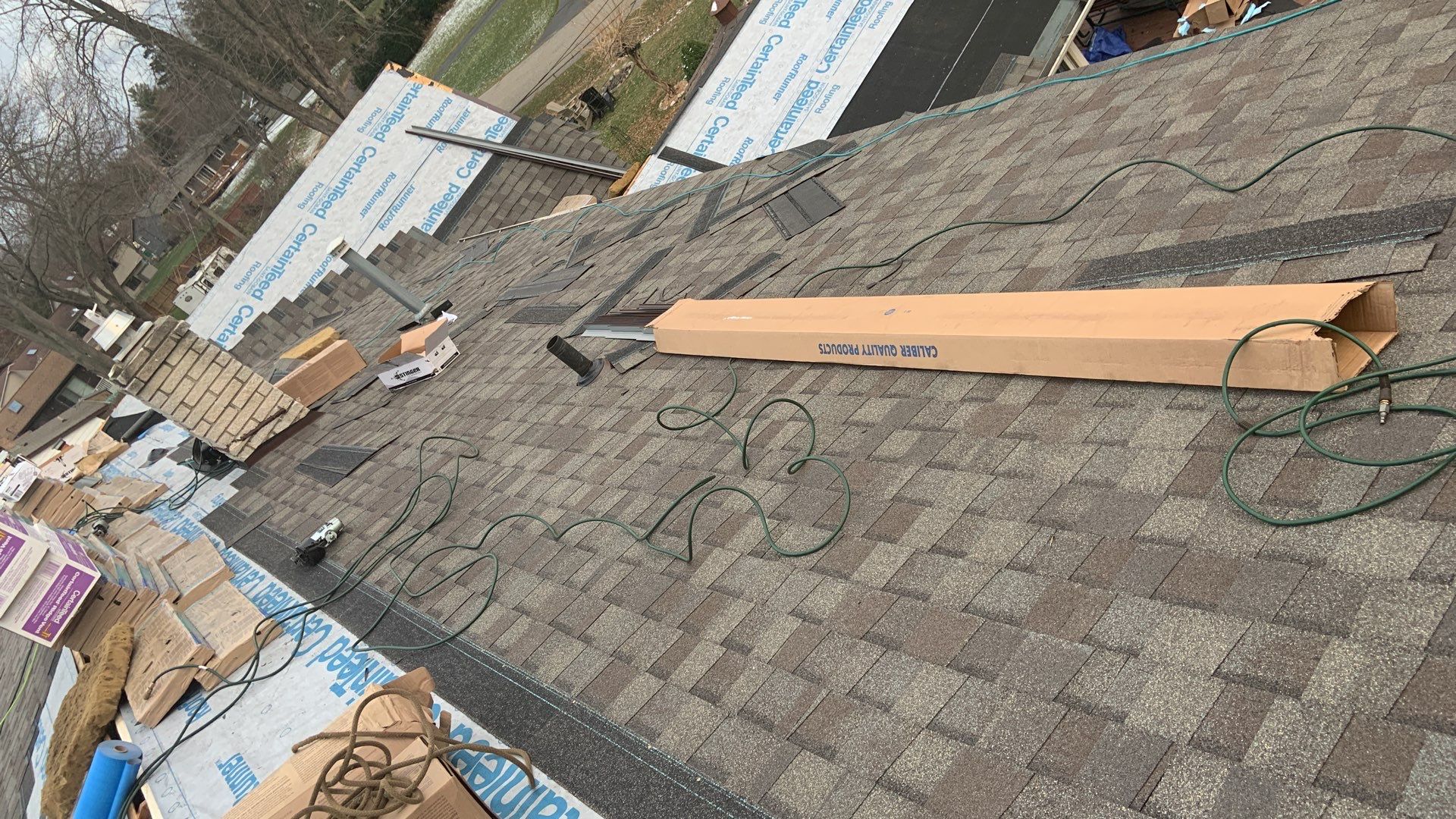 Roof Replacement using CertainTeed Landmark by 180 Contractors