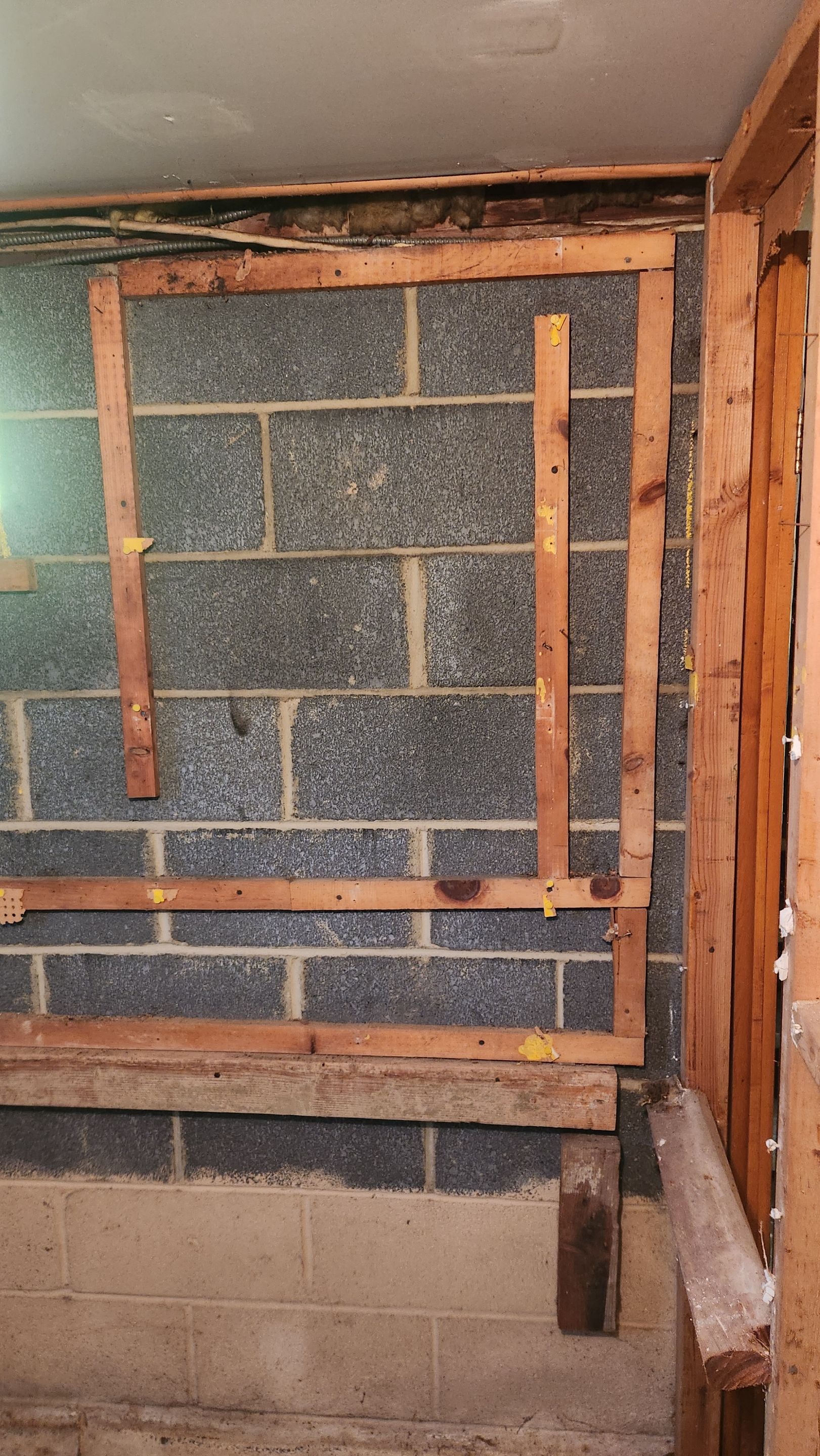 Interior French Drain & Mold Remediation Project in Manville, New Jersey by Pure Service Pro, LLC 