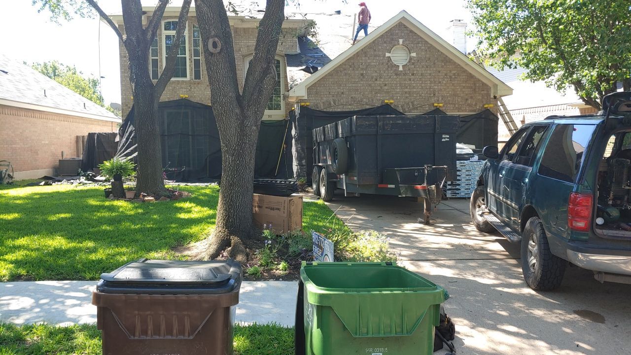 Residential Roofing Replacement and Decking Upgrade in Round Rock by Caliber Restoration LLC
