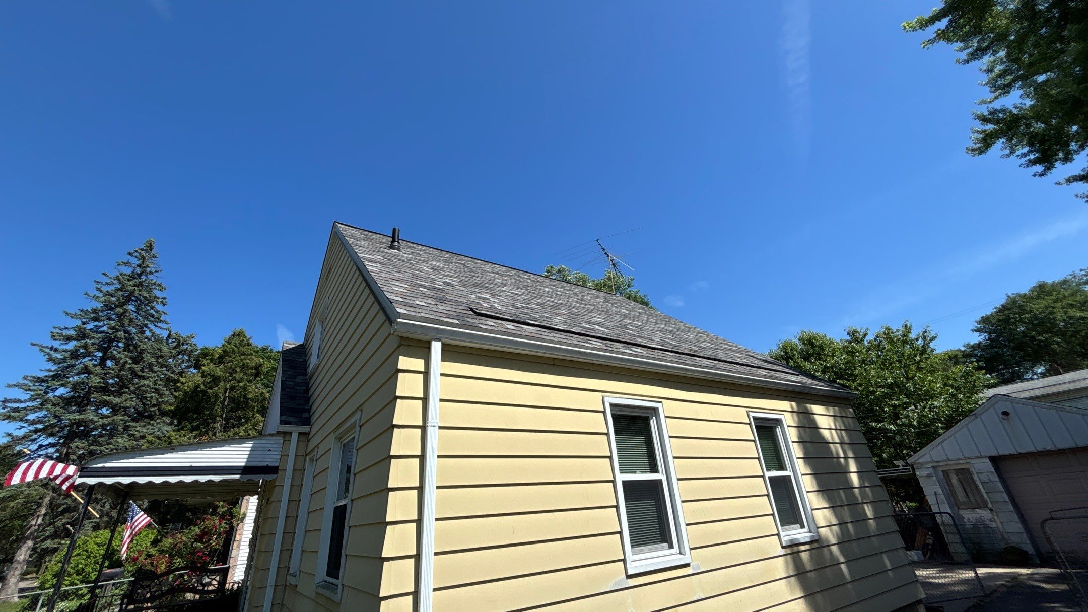 Roof Replacement using Owens Corning Storm Cloud by 180 Contractors