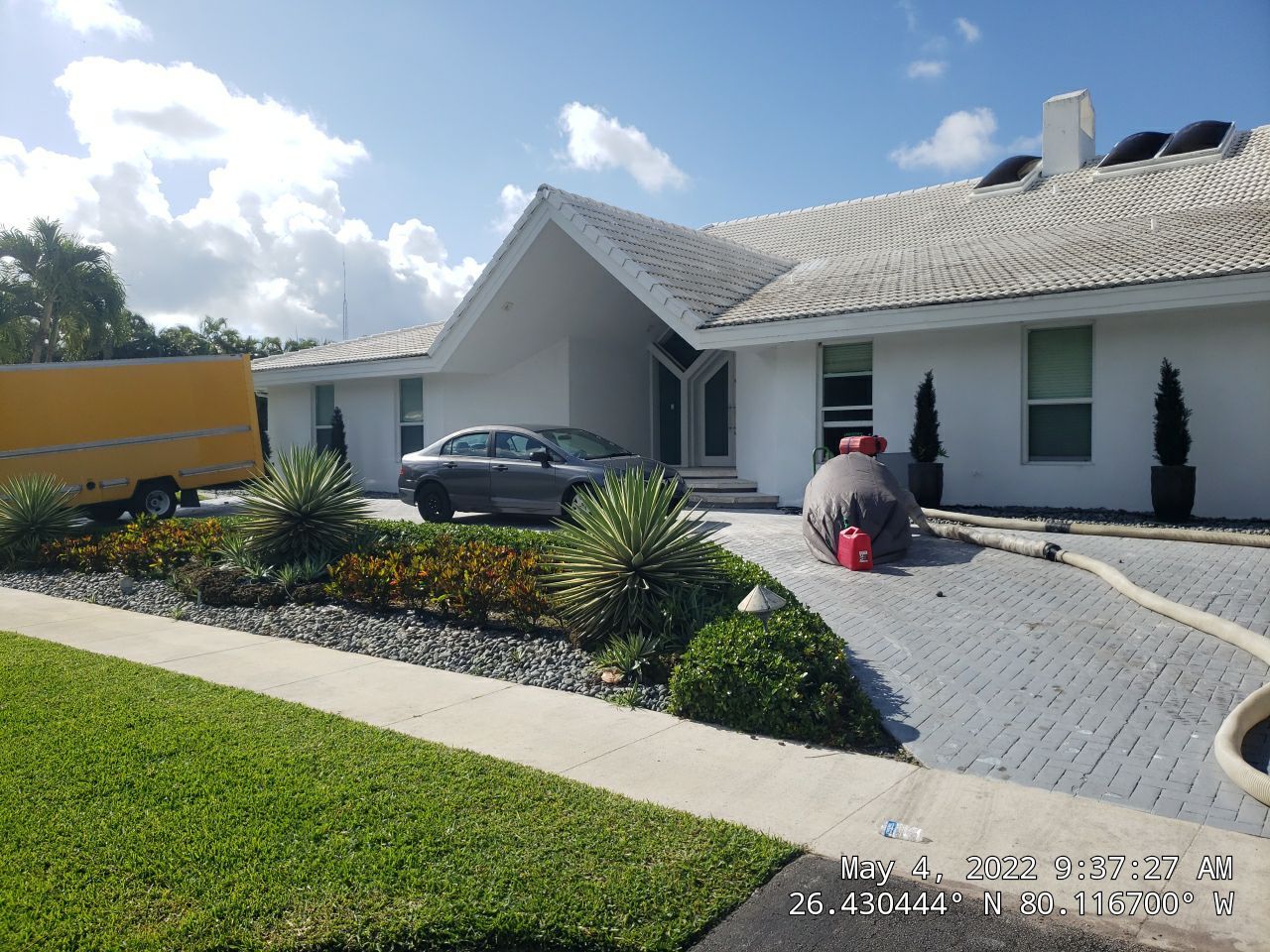 Residential Roofing Installation using 1" Nail strip metal roof by BLUES BROTHERS CONSTRUCTION CORP