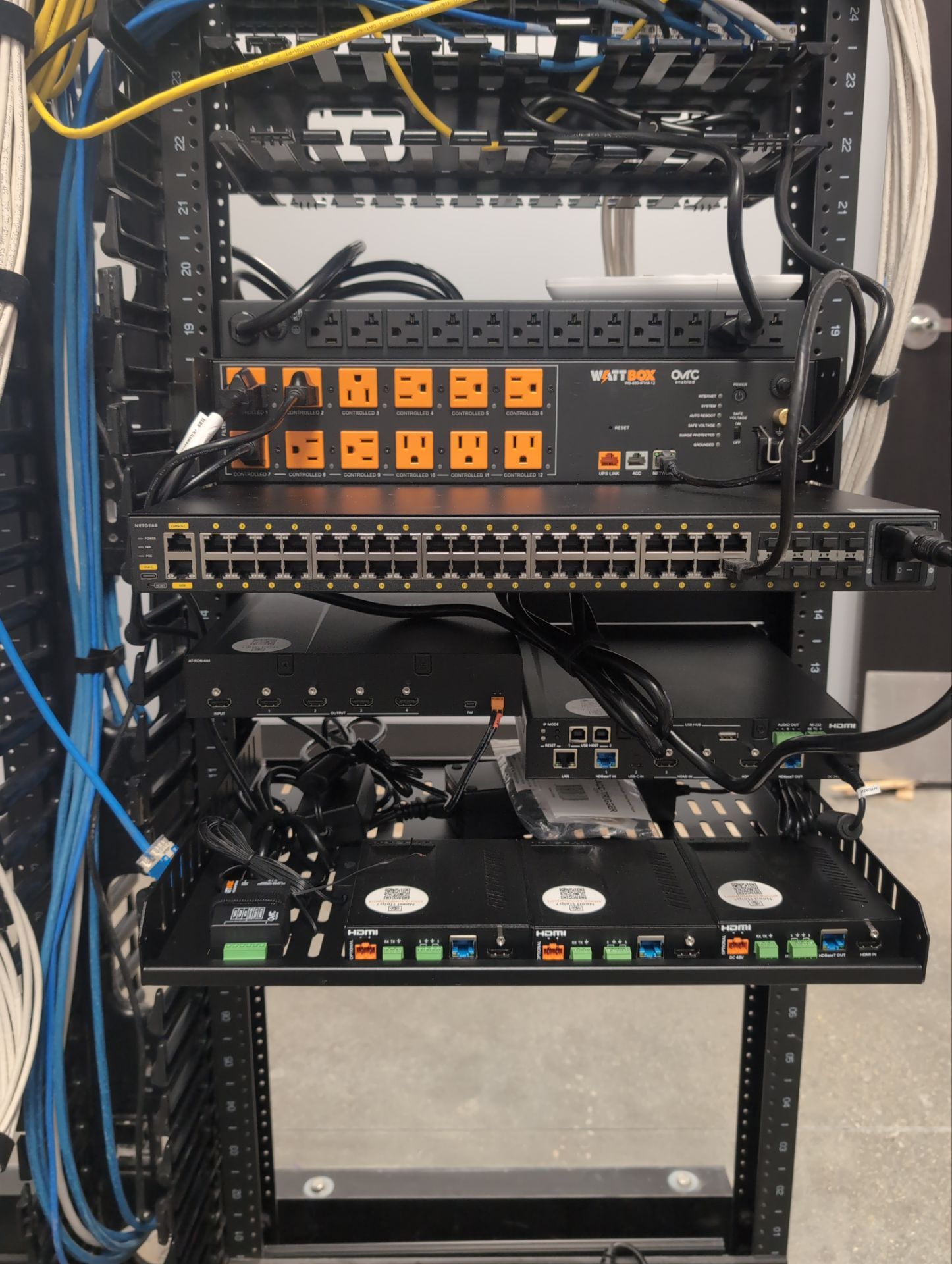 Commercial AV Integration and Network Infrastructure for Lebanon Facility by Techkinect
