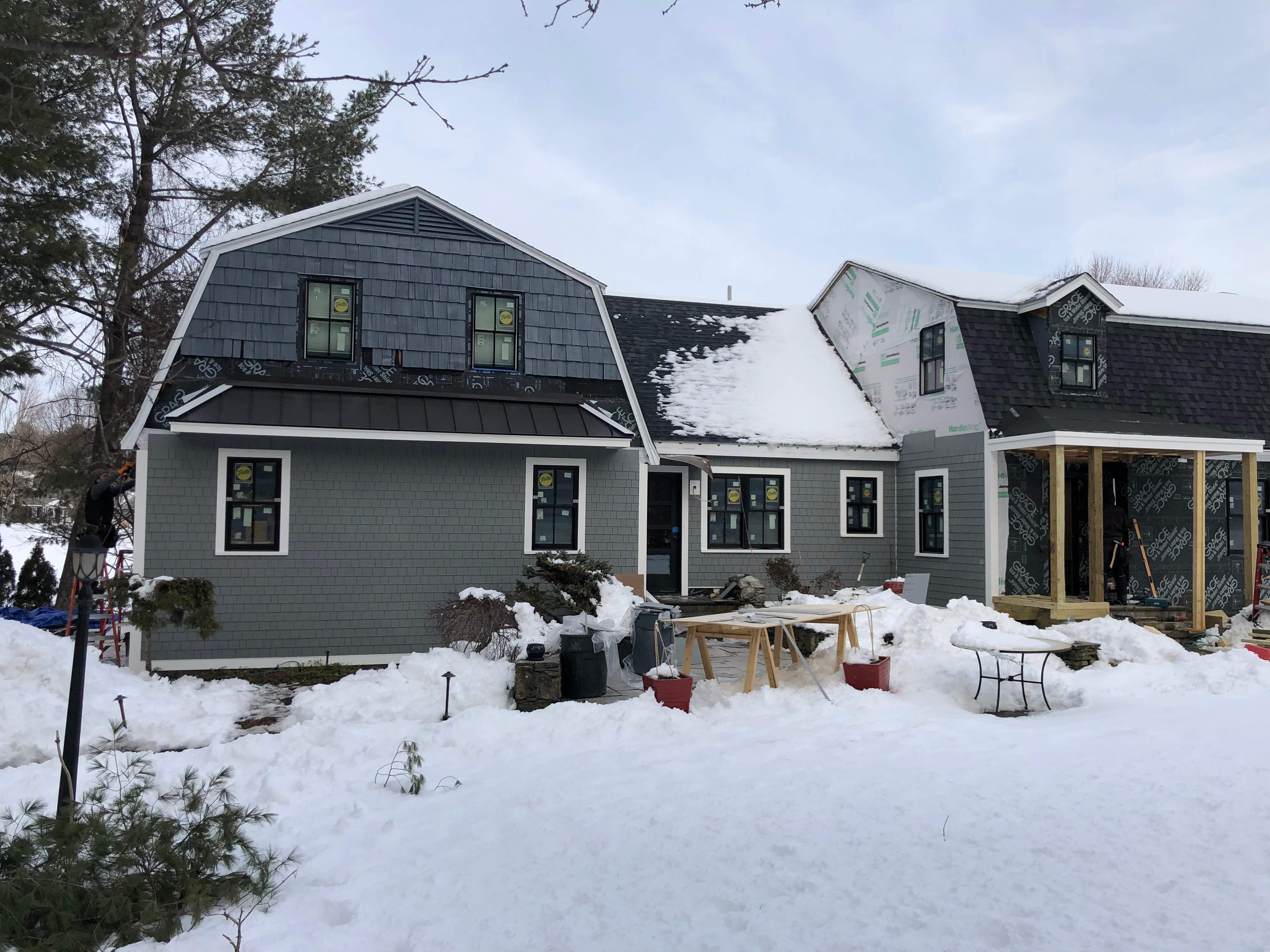 Siding Installation using James Hardie by UBrothers Construction