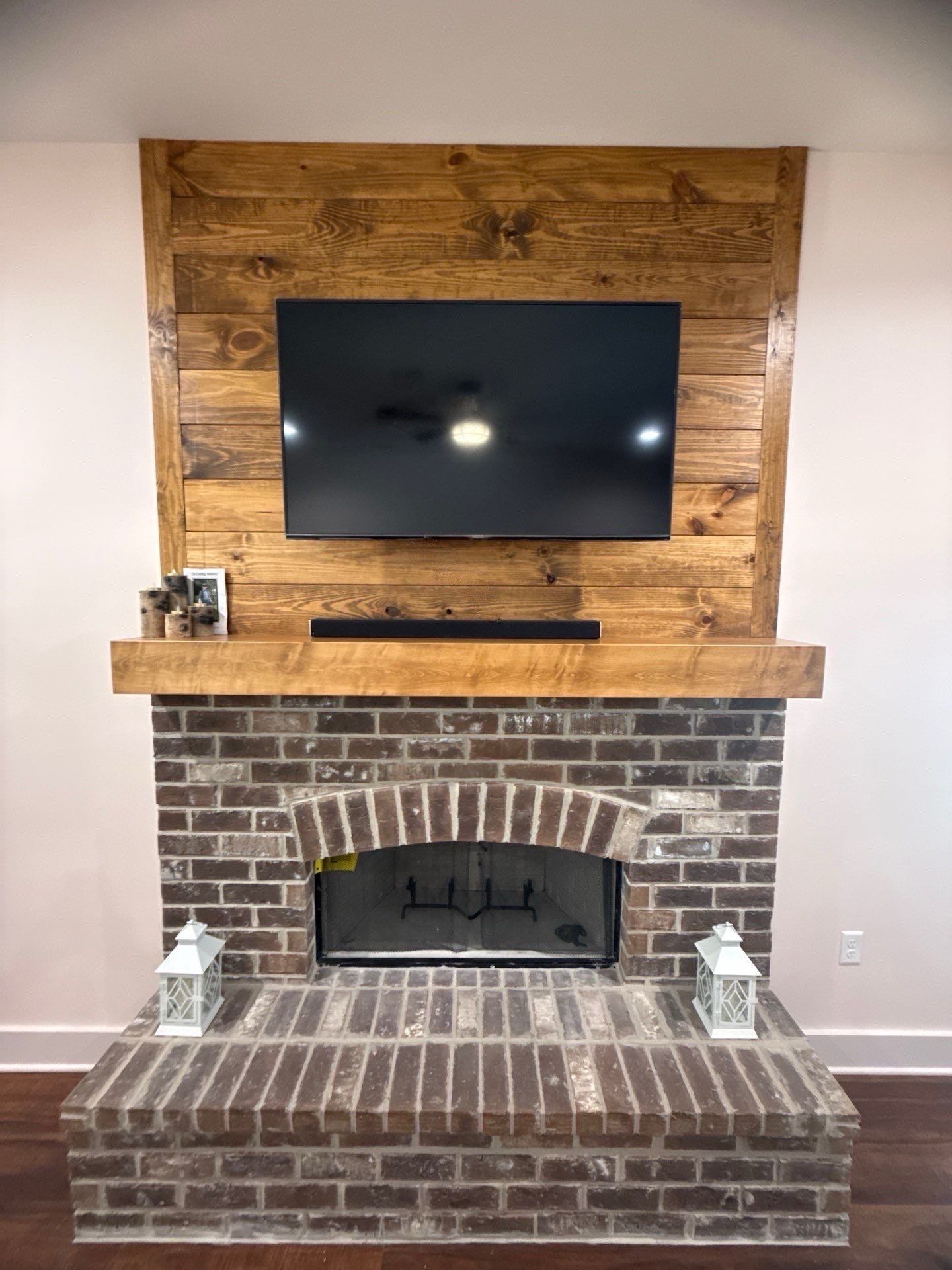 Fireplace TV Mounting Projects by Hangman Mounting & Installation 