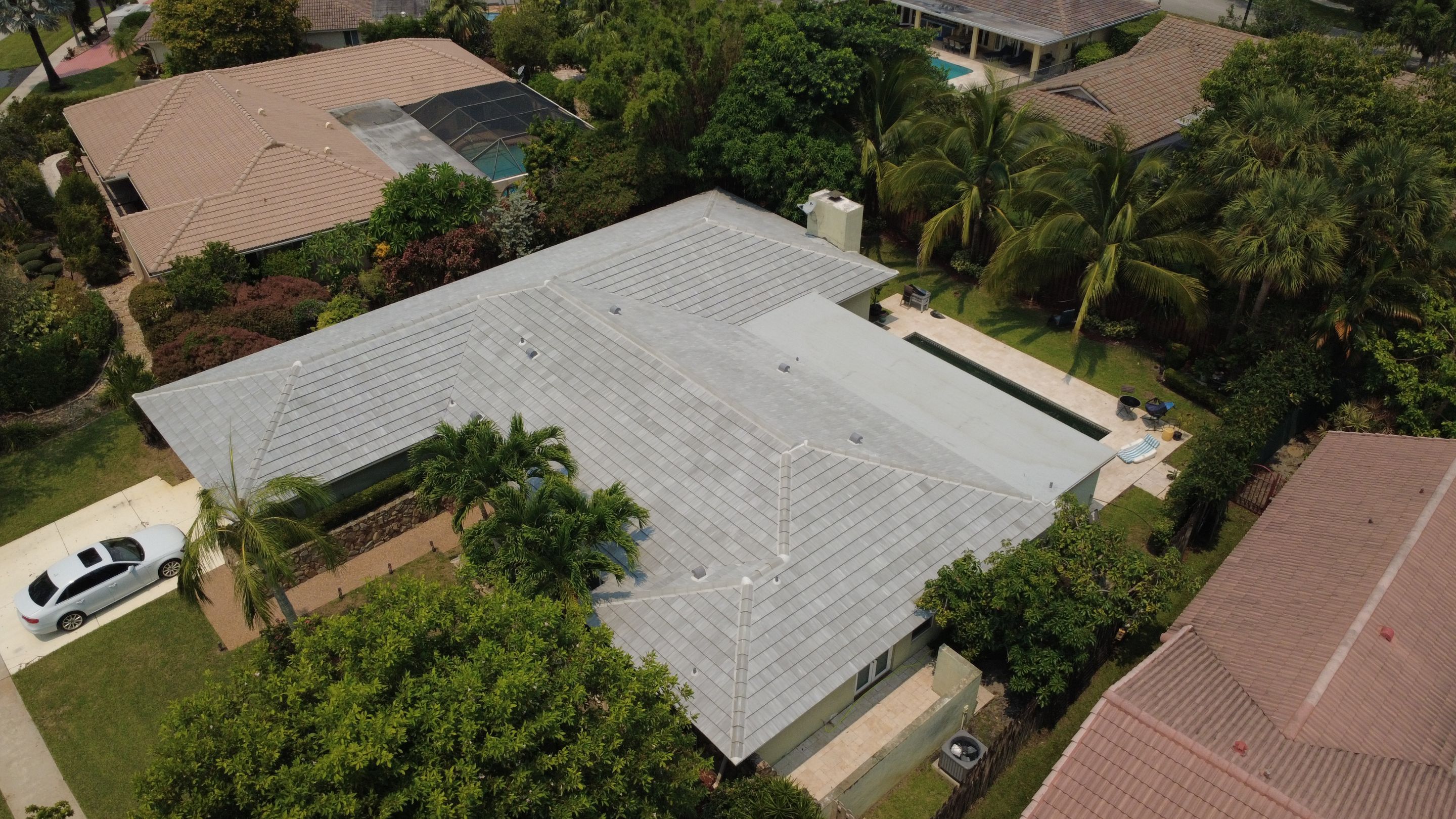 Residential Roofing Installation using Eagle Roofing Tile by BLUES BROTHERS ROOFING