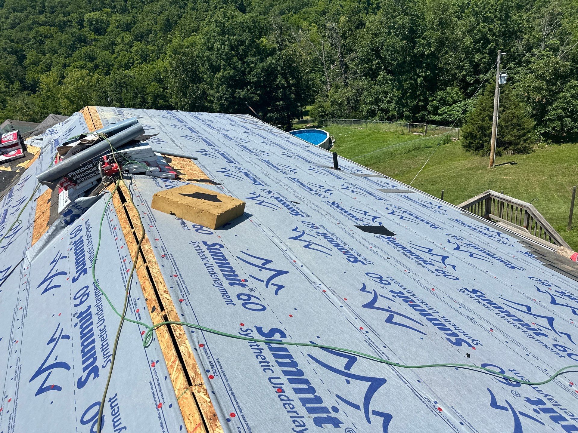 Residential Roofing Install - Atlas Pinnacle Pristine W/ Scotchguard - Color Weather Wood  by Titan Commercial & Residential Roofing 