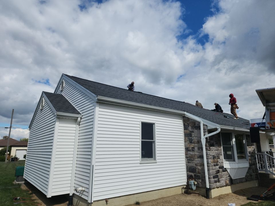 Residential Roofing Installation using GAF Timberline HDZ Pewter Gray by Nitro Roofing and Construction