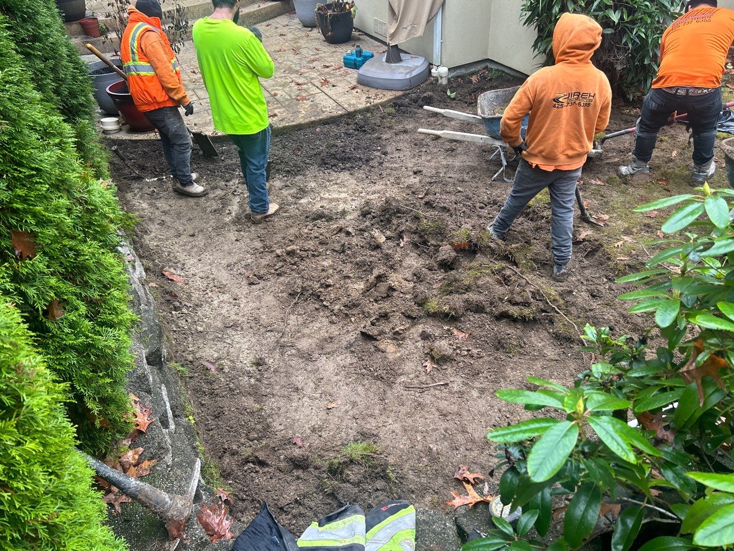 Stamped Concrete Patio  by Jireh Asphalt & Concrete Inc 