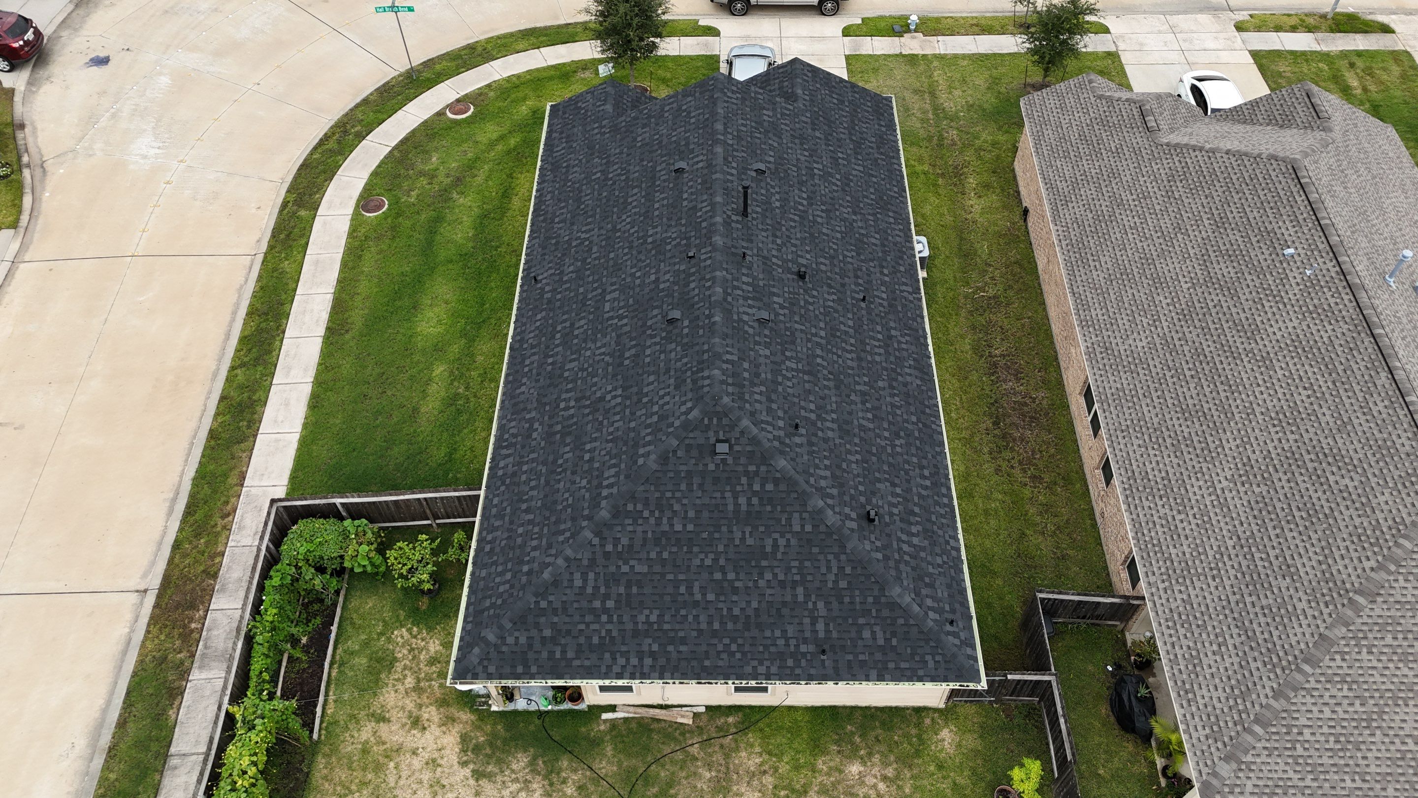 Roof Replacement completed after Insurance approval in Tomball by Core Four Roofing