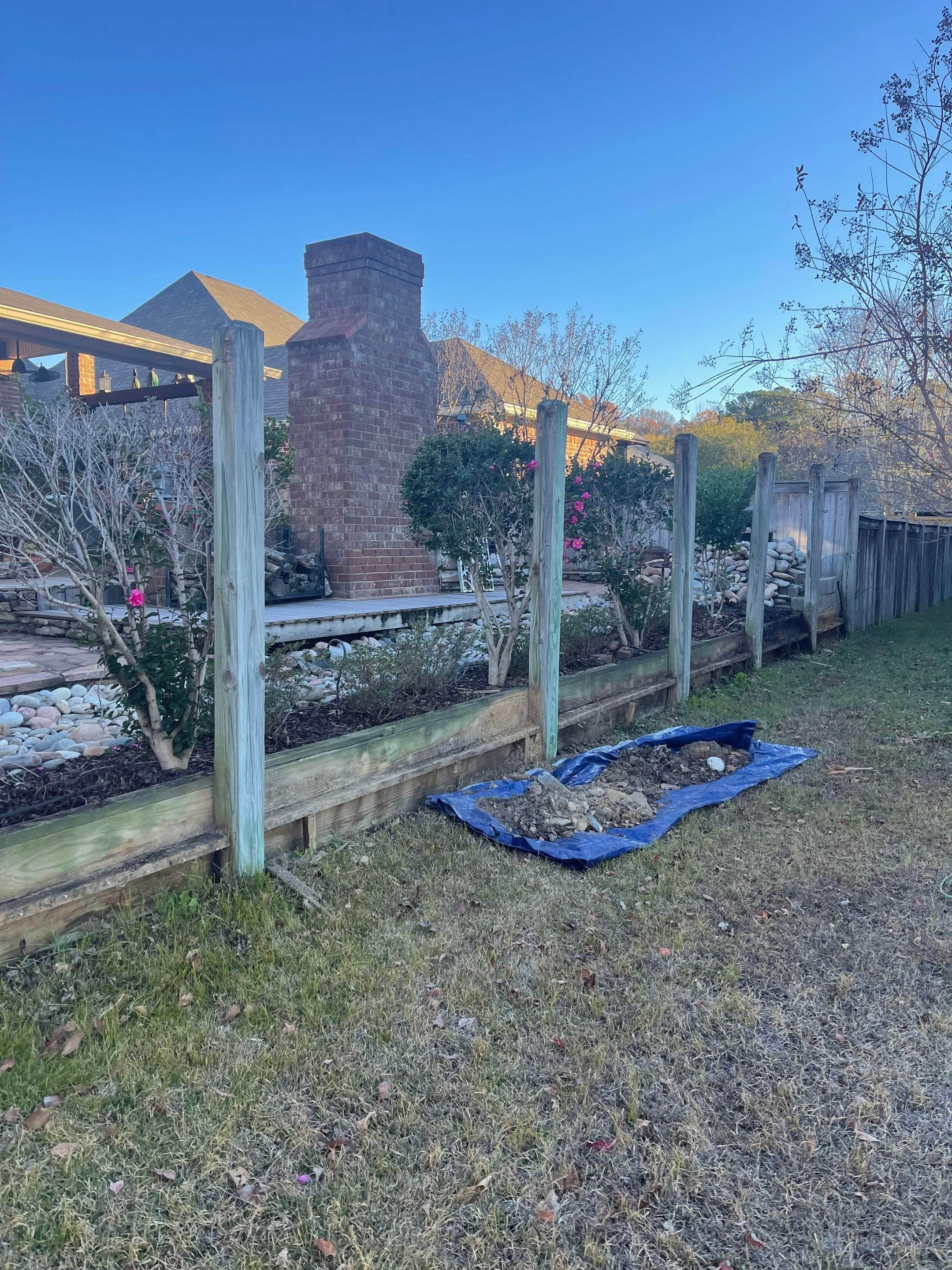 8ft Cedar Good Neighbor Fence by Roberson Construction LLC